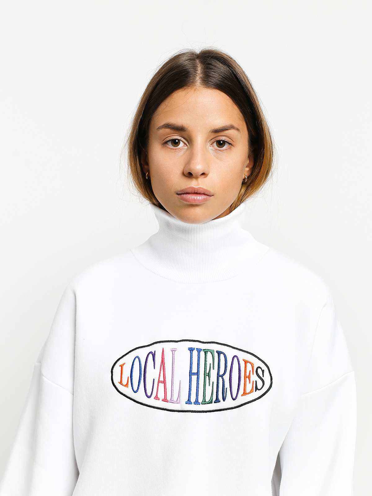 Bluza Local Heroes Lh White Turtleneck (white)