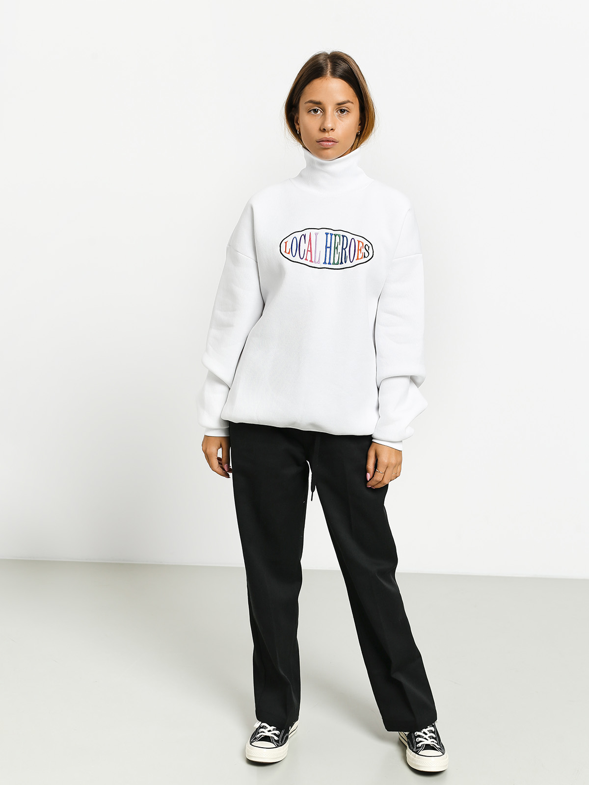 Bluza Local Heroes Lh White Turtleneck (white)