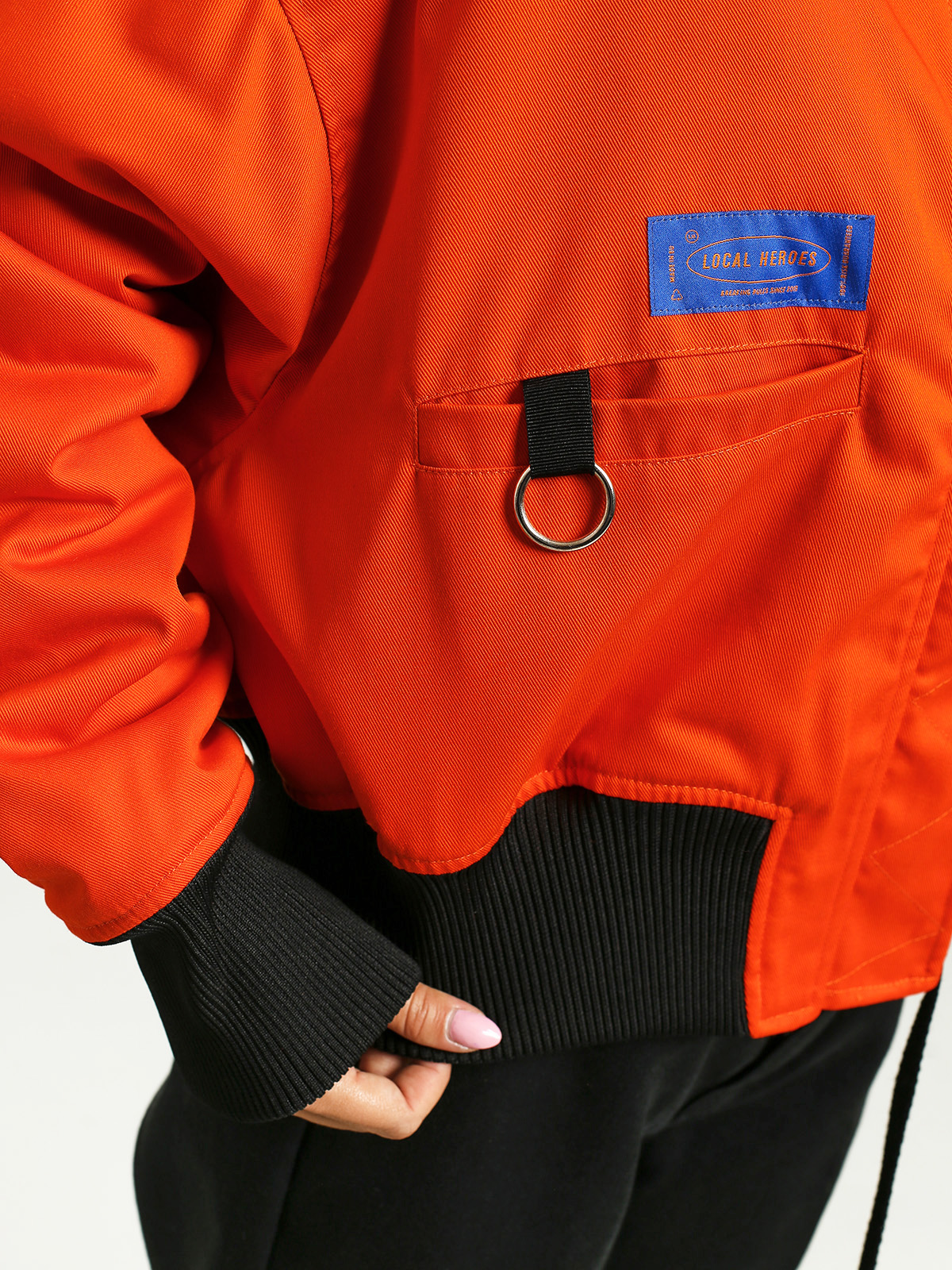 Kurtka Local Heroes Lh Orange Bomber Wmn (orange)