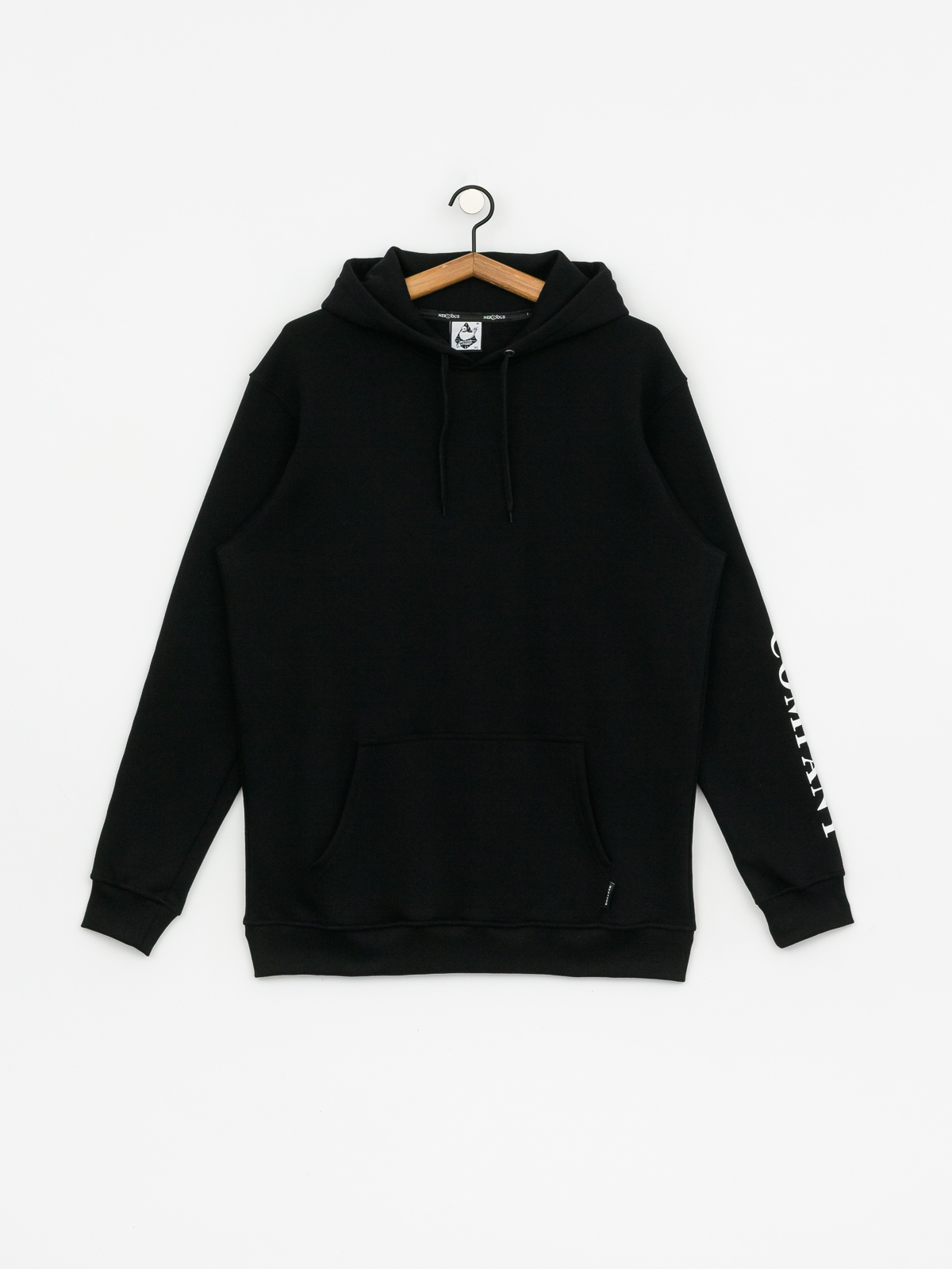 Bluza z kapturem Nervous Cls HD (black/white)