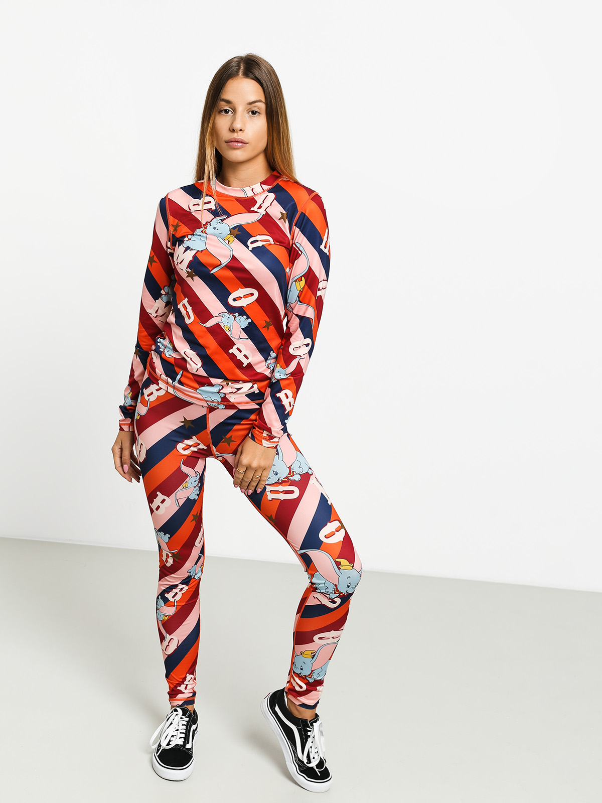 Damskie Legginsy Femi Stories Cabin Bottom Dumbo (dstr)