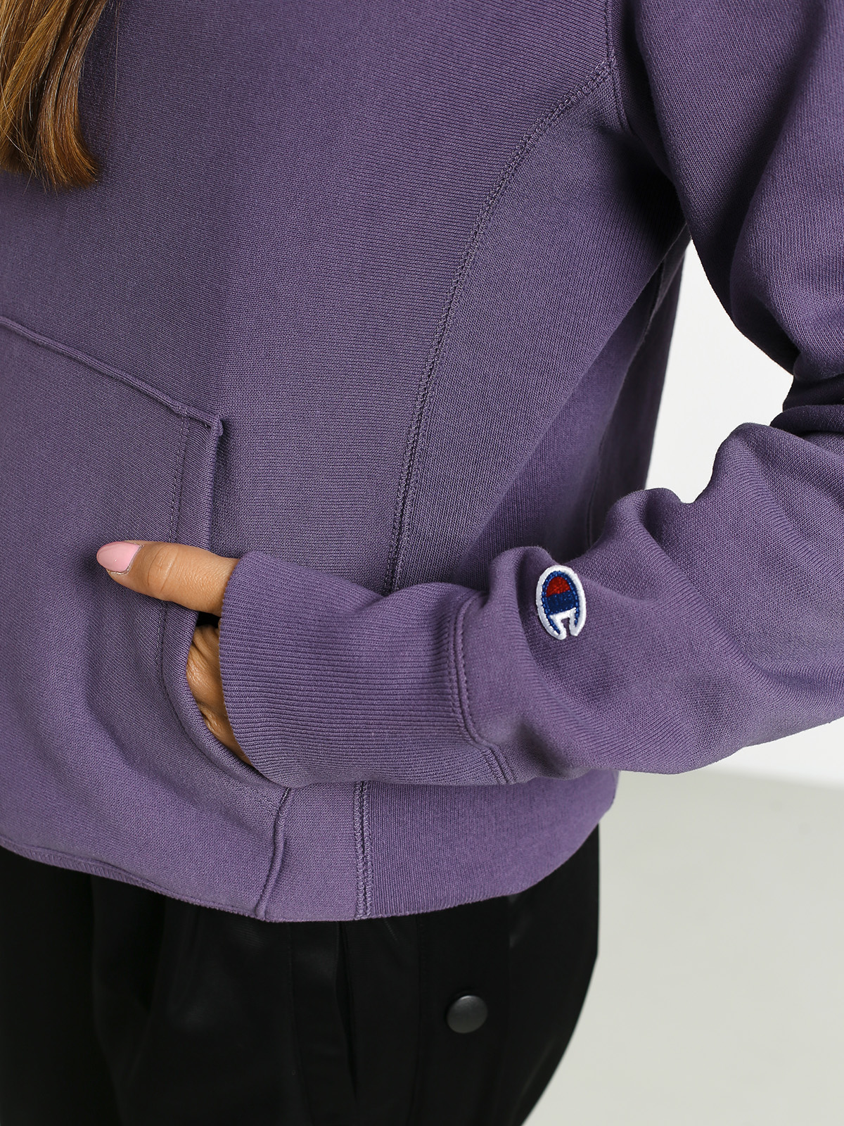 Bluza Champion Reverse Weave Left Chest Logo Wmn (mgp)