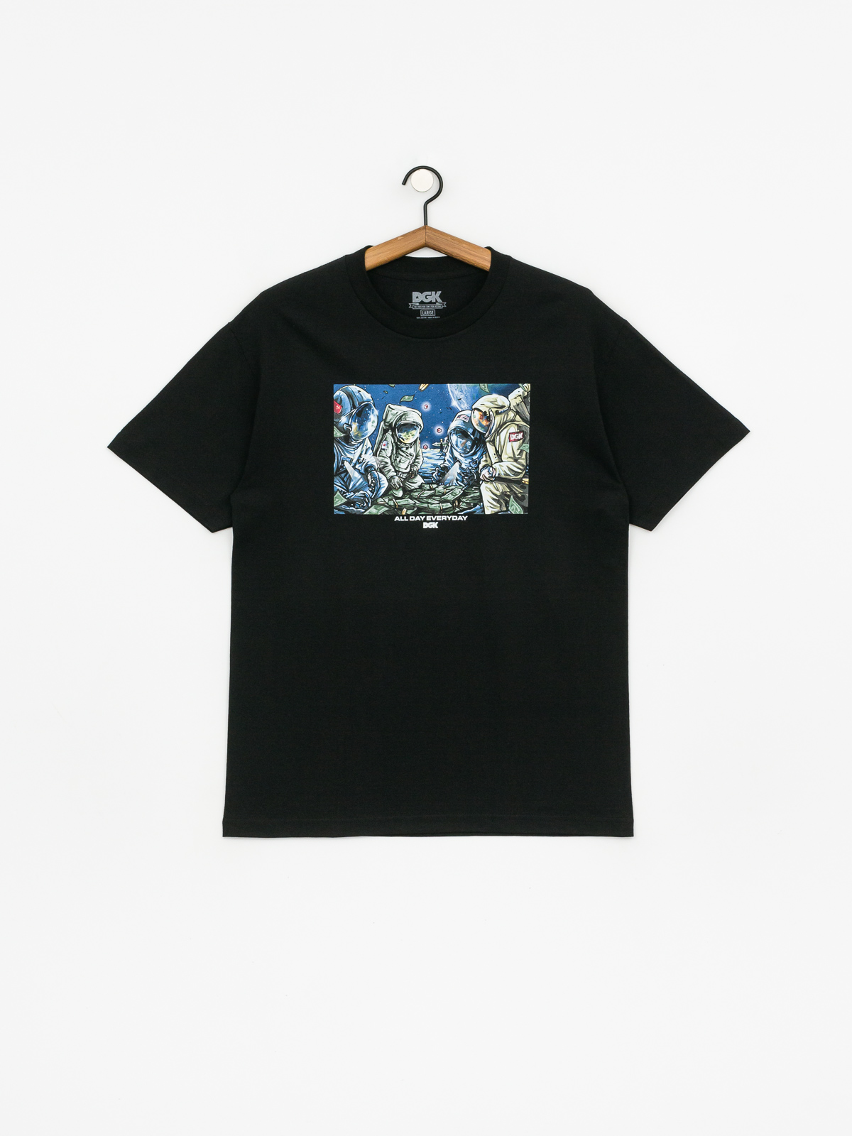 T-shirt DGK Space Games (black)