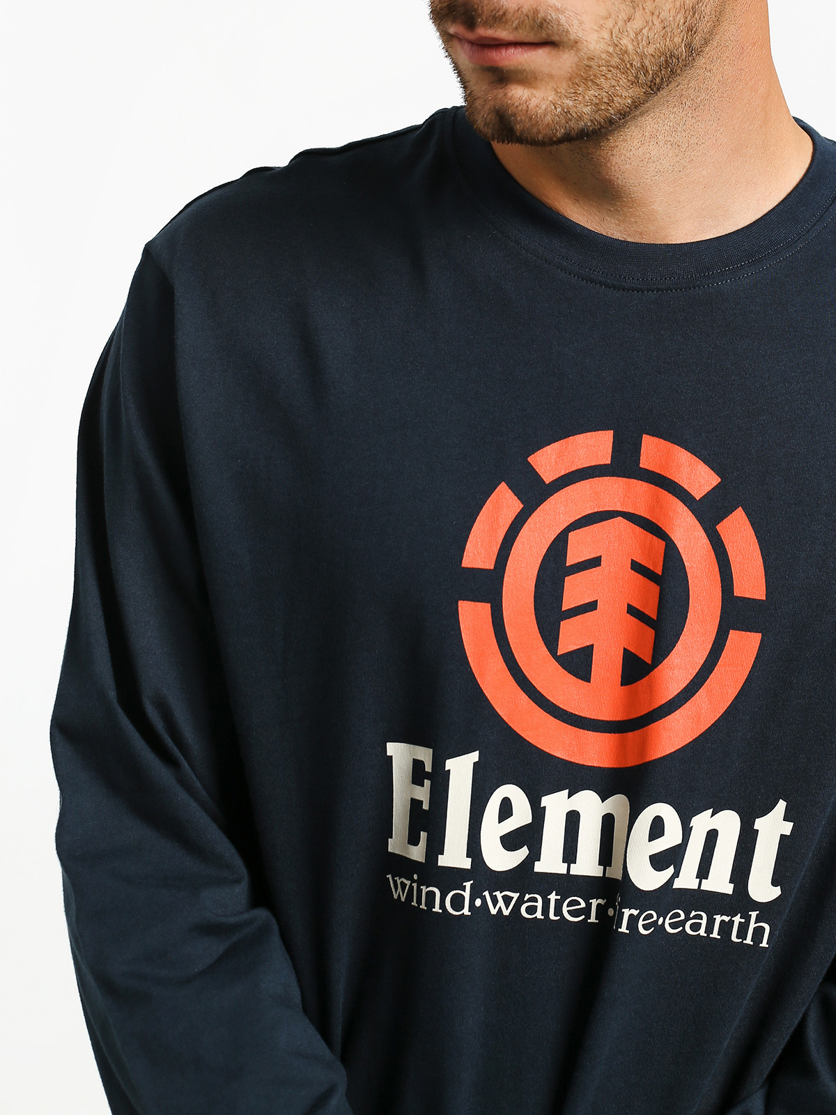Longsleeve Element Vertical (eclipse navy)