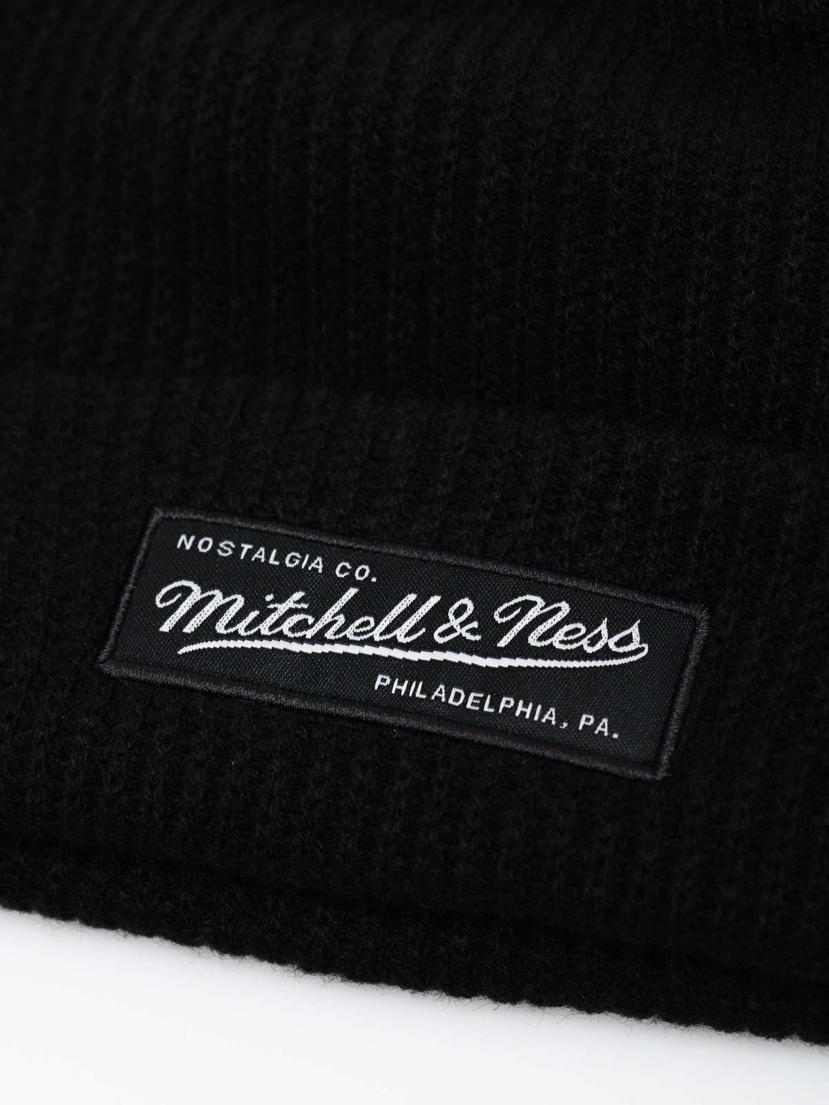 Czapka zimowa Mitchell & Ness Box Logo (black)