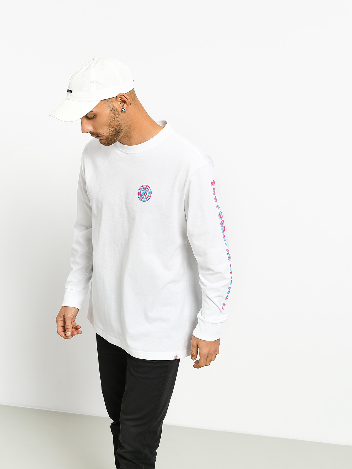Longsleeve Element Chrome (optic white)