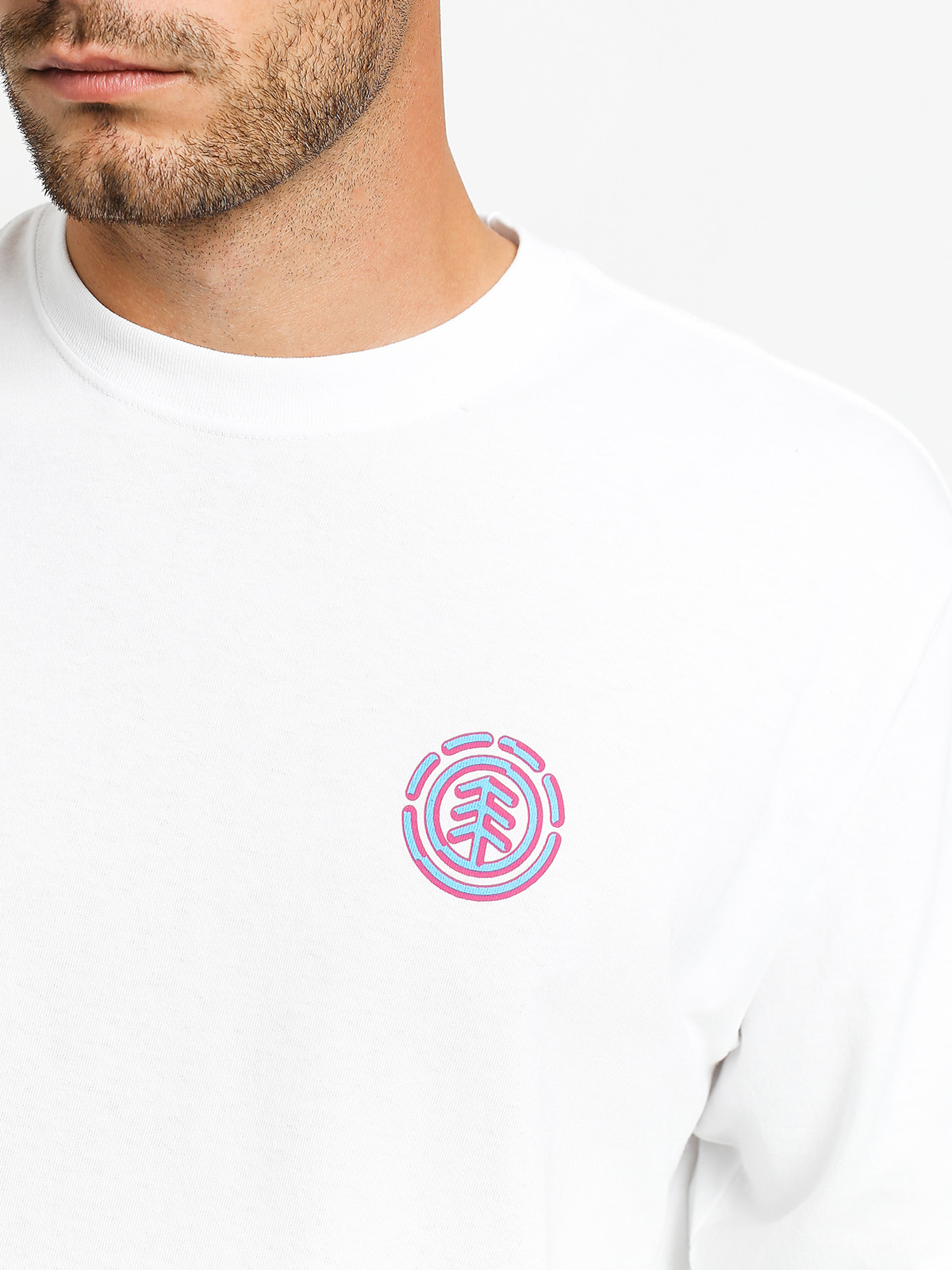 Longsleeve Element Chrome (optic white)