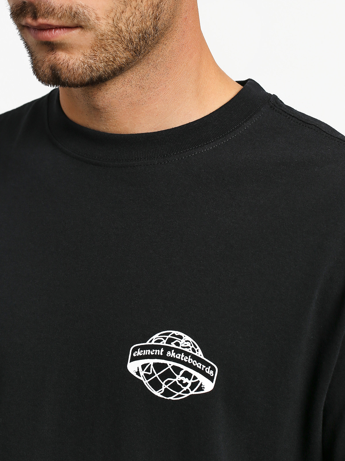 Longsleeve Element Discover (flint black)