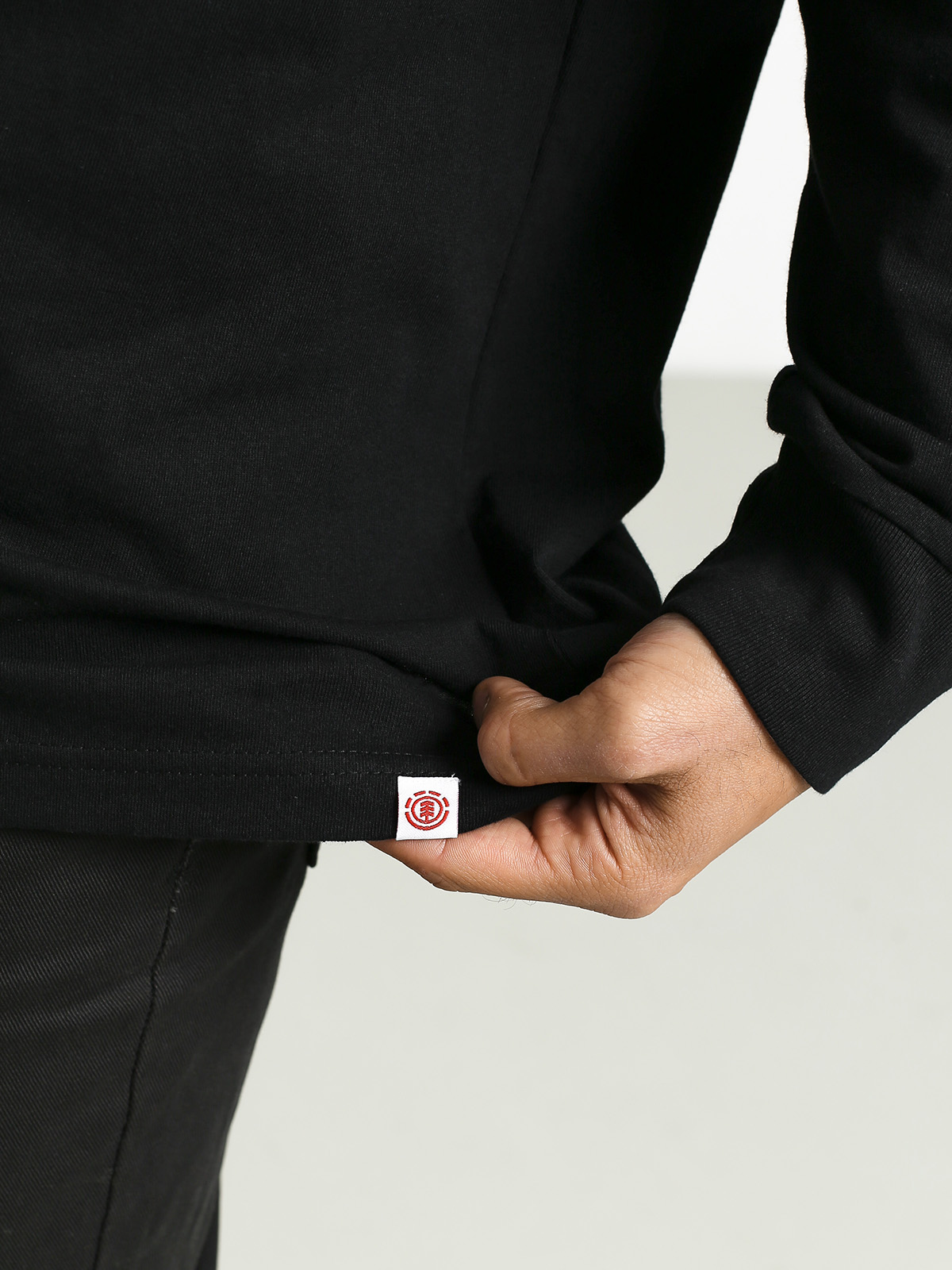 Longsleeve Element Discover (flint black)