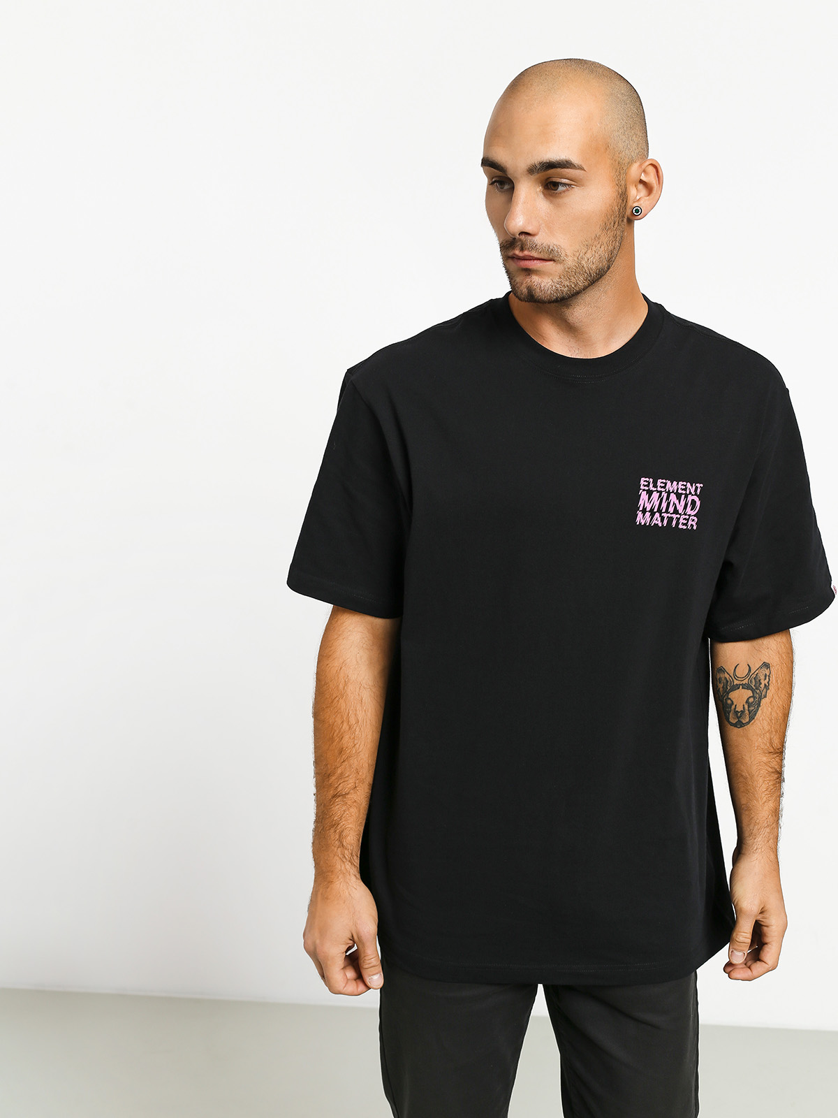 T-shirt Element Moai (flint black)