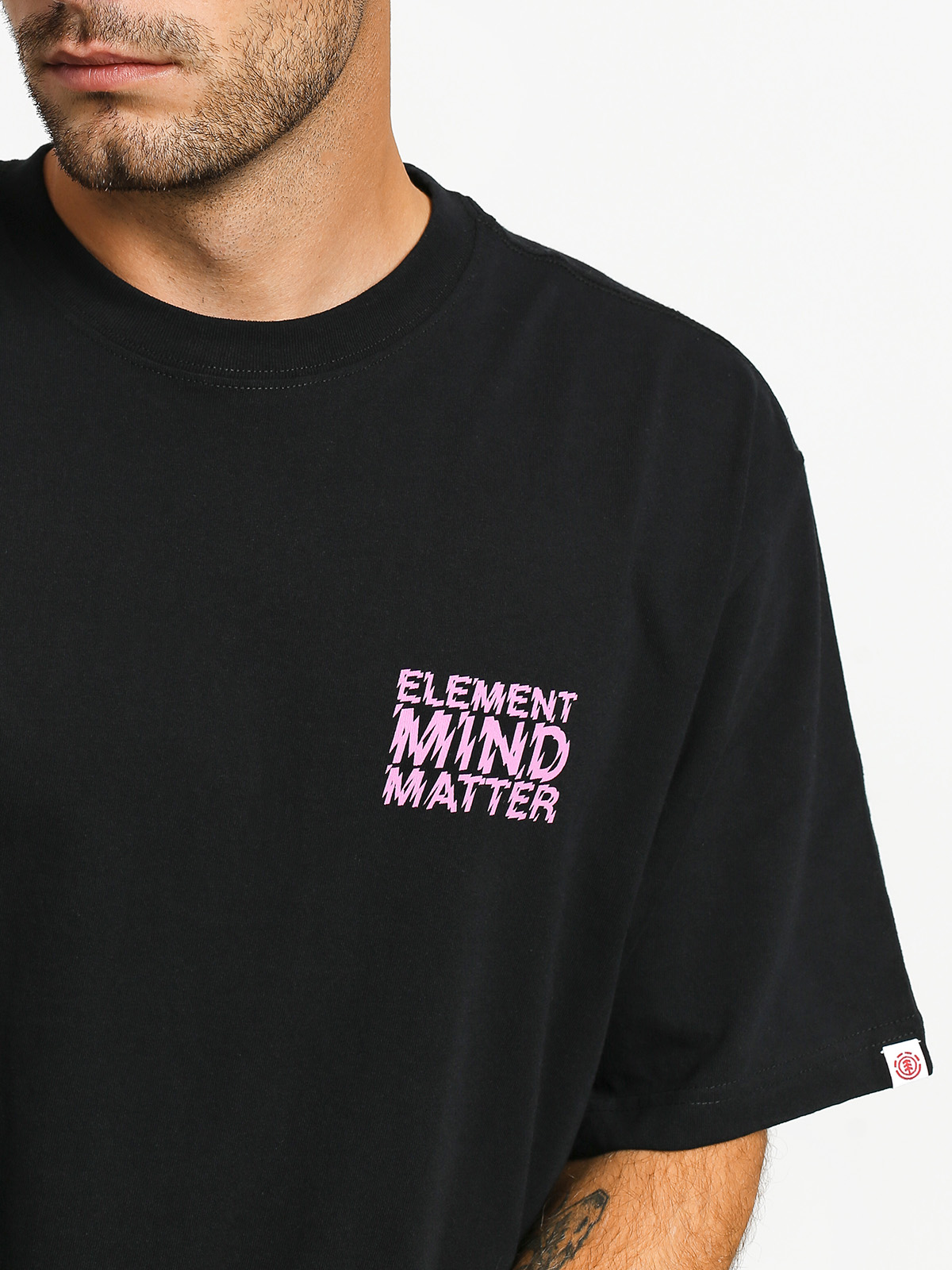 T-shirt Element Moai (flint black)