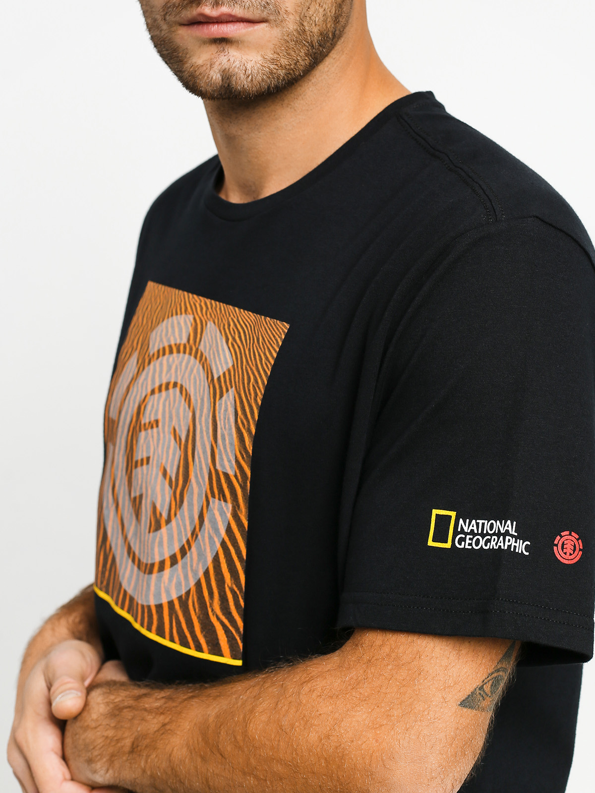 T-shirt Element Dunes Icon (flint black)