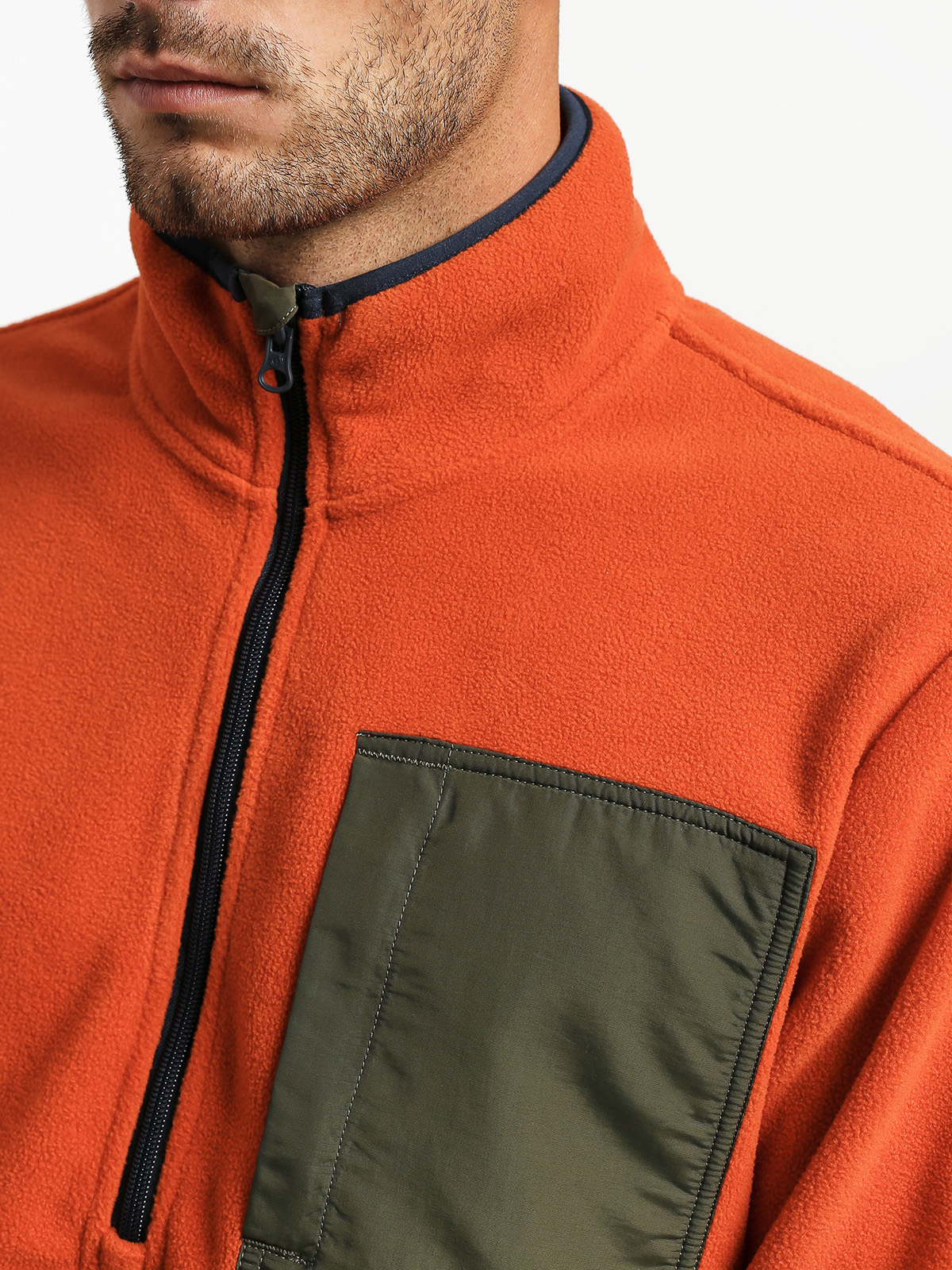 Bluza Element Windrift Qtr Zip (burnt ochre)