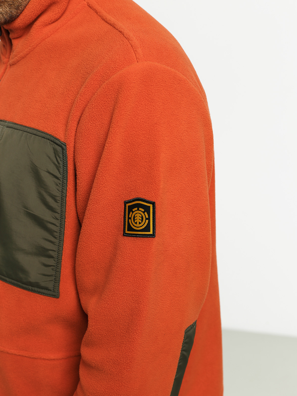 Bluza Element Windrift Qtr Zip (burnt ochre)