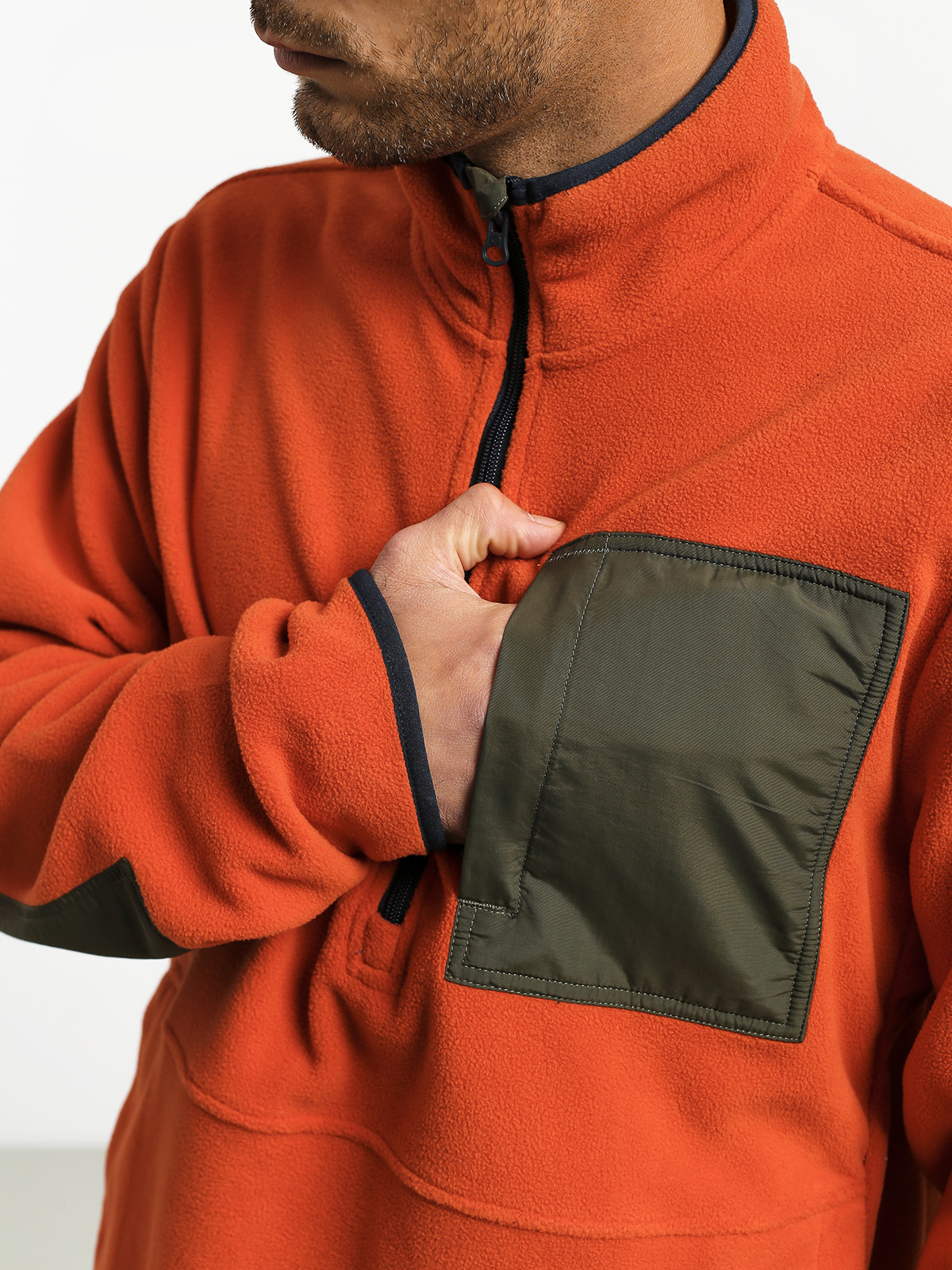 Bluza Element Windrift Qtr Zip (burnt ochre)