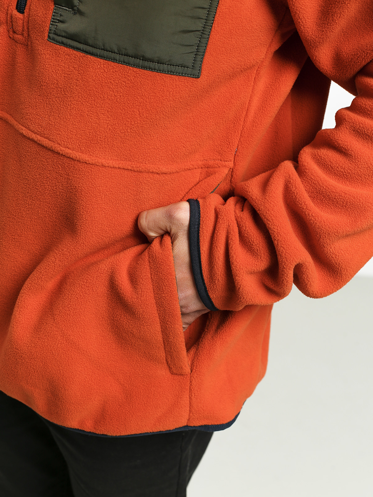 Bluza Element Windrift Qtr Zip (burnt ochre)