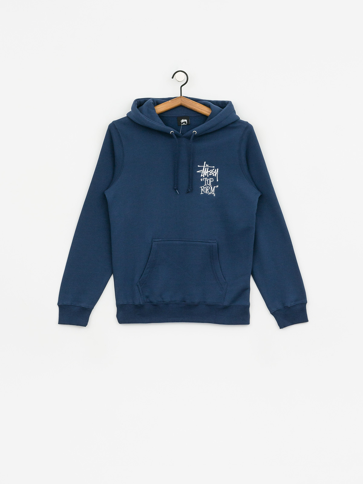 Bluza z kapturem Stussy Top Form HD Wmn (navy)
