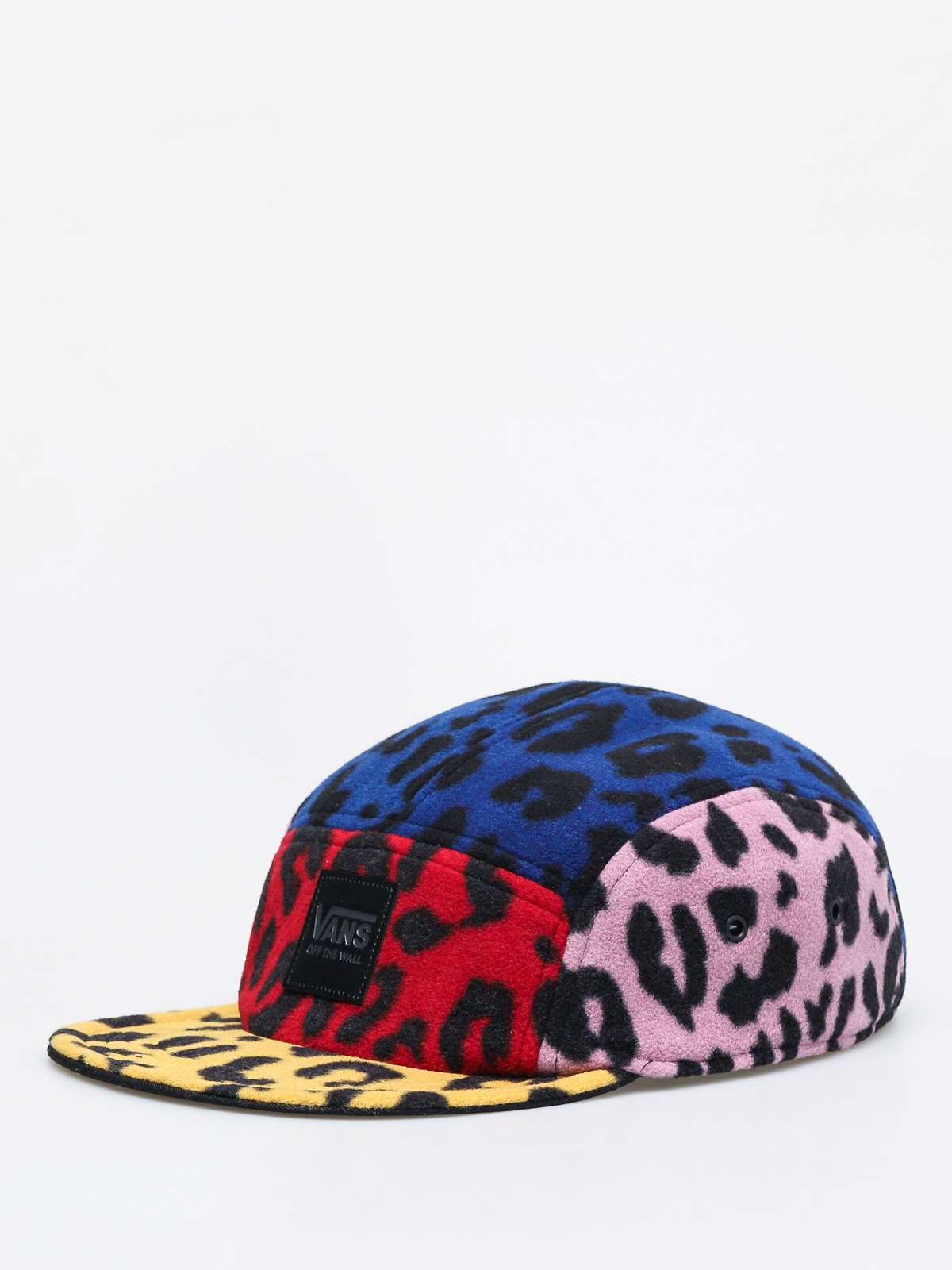 Czapka z daszkiem Vans Leopard Camper ZD Wmn (leopard patchwork)