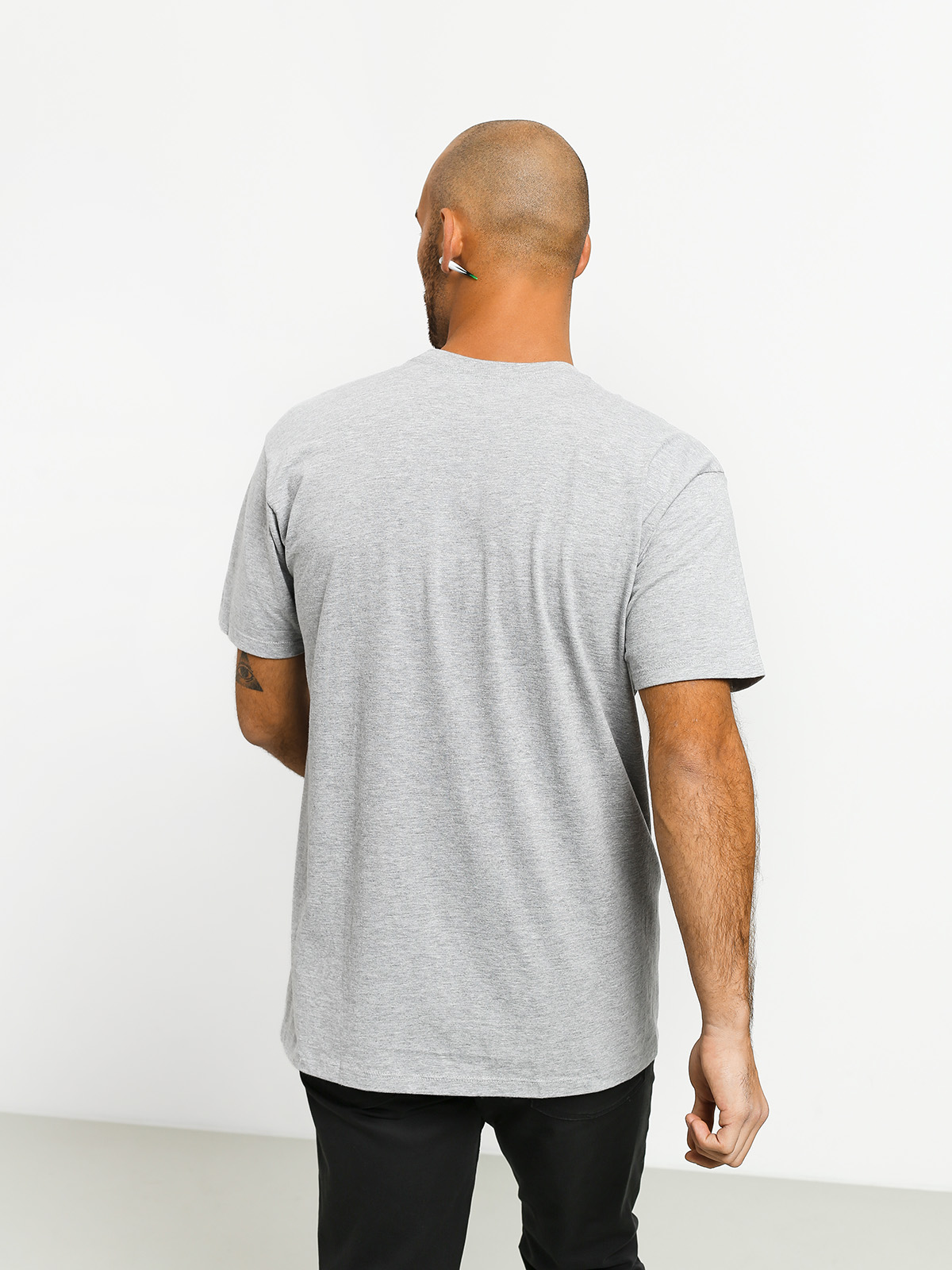 T-shirt eS Script Stripe (grey/heather)