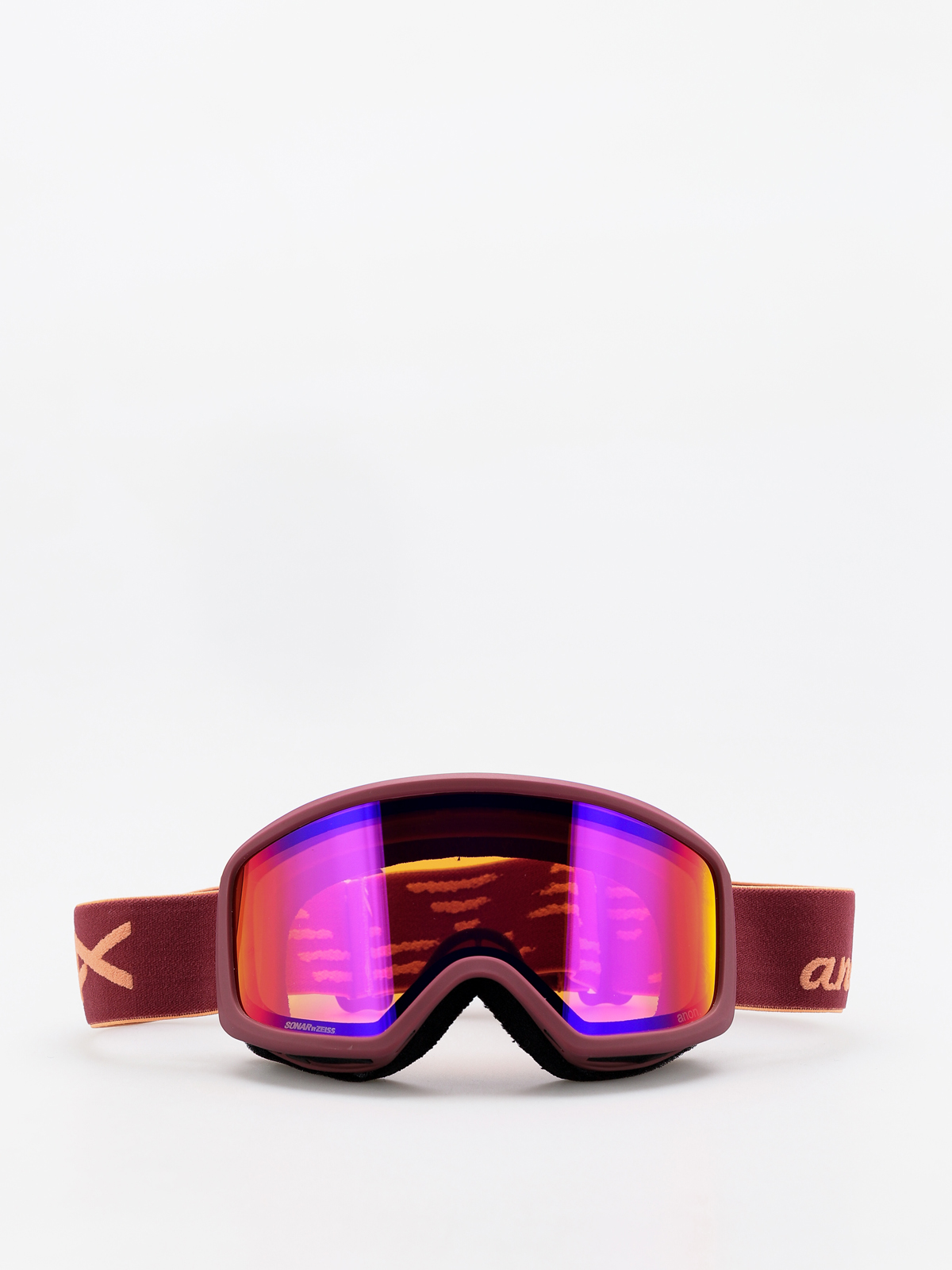 Gogle Anon Deringer Mfi Wmn (ruby/sonar infared blue)