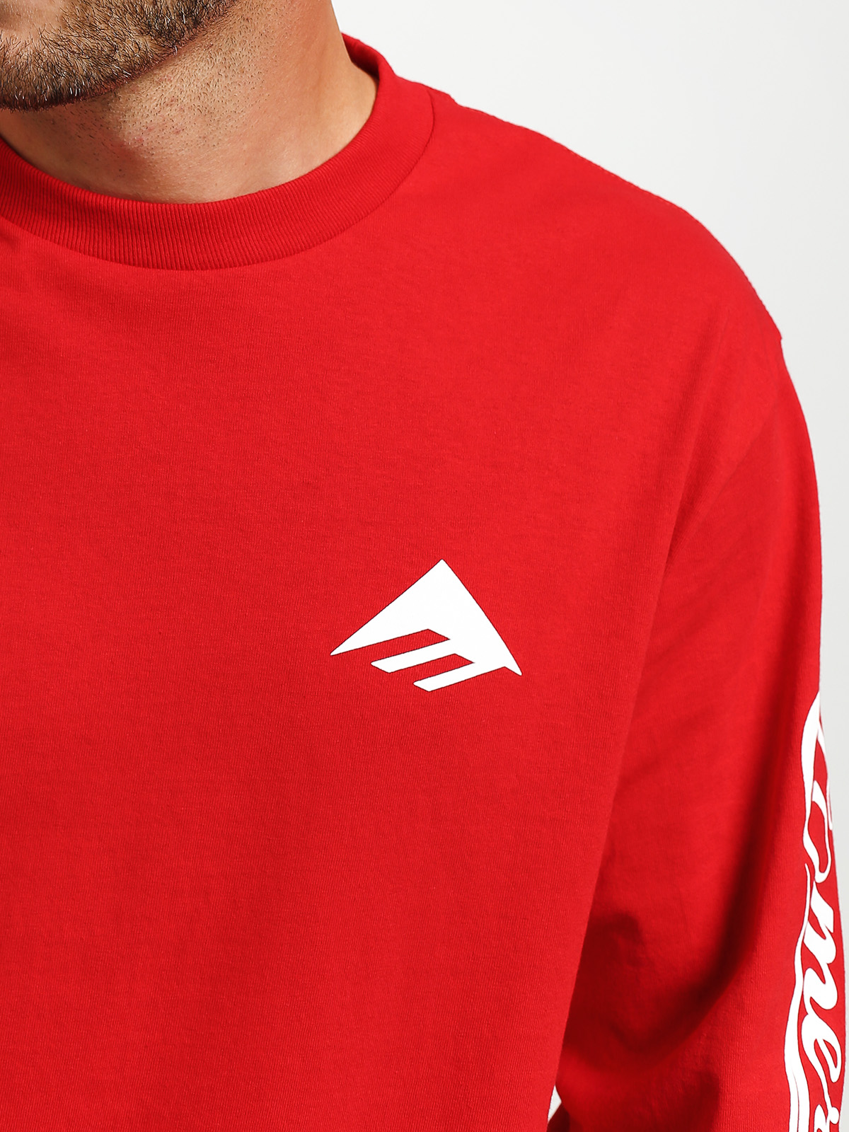 Longsleeve Emerica No 96 Sidearm (red)