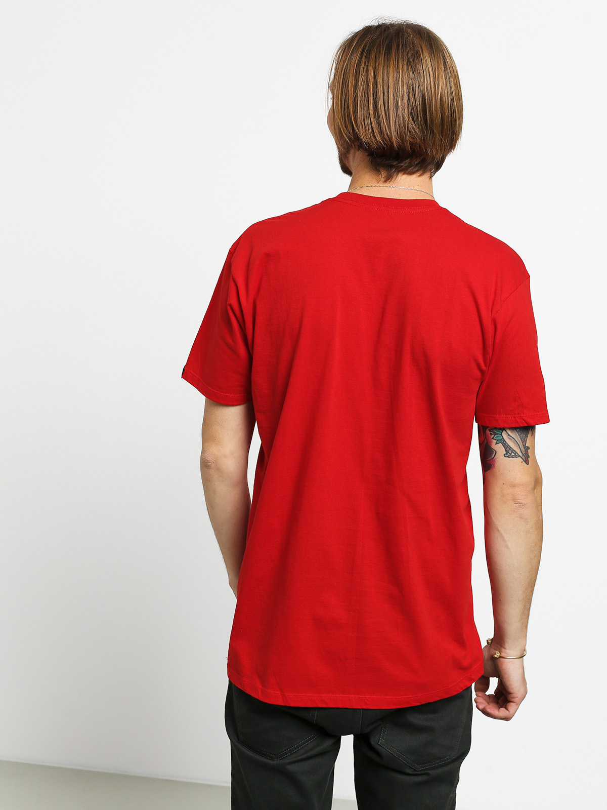 T-shirt Emerica Triangle Staple (red)