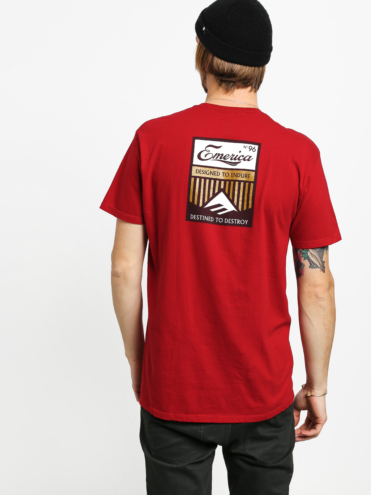 T-shirt Emerica No 96 (cardinal)