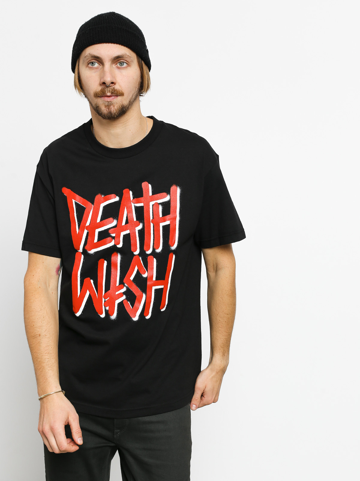 T-shirt Deathwish Deathstack Og (black/red)