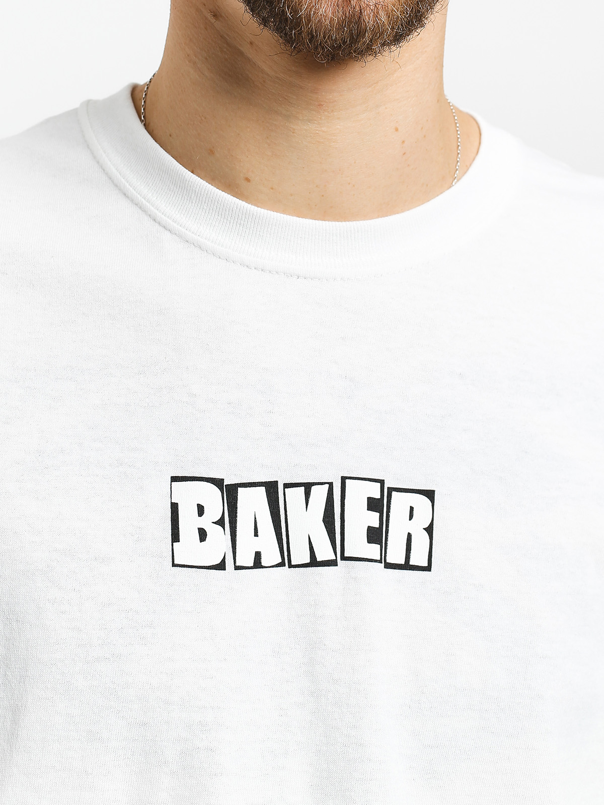 T-shirt Baker Brand Logo (white)