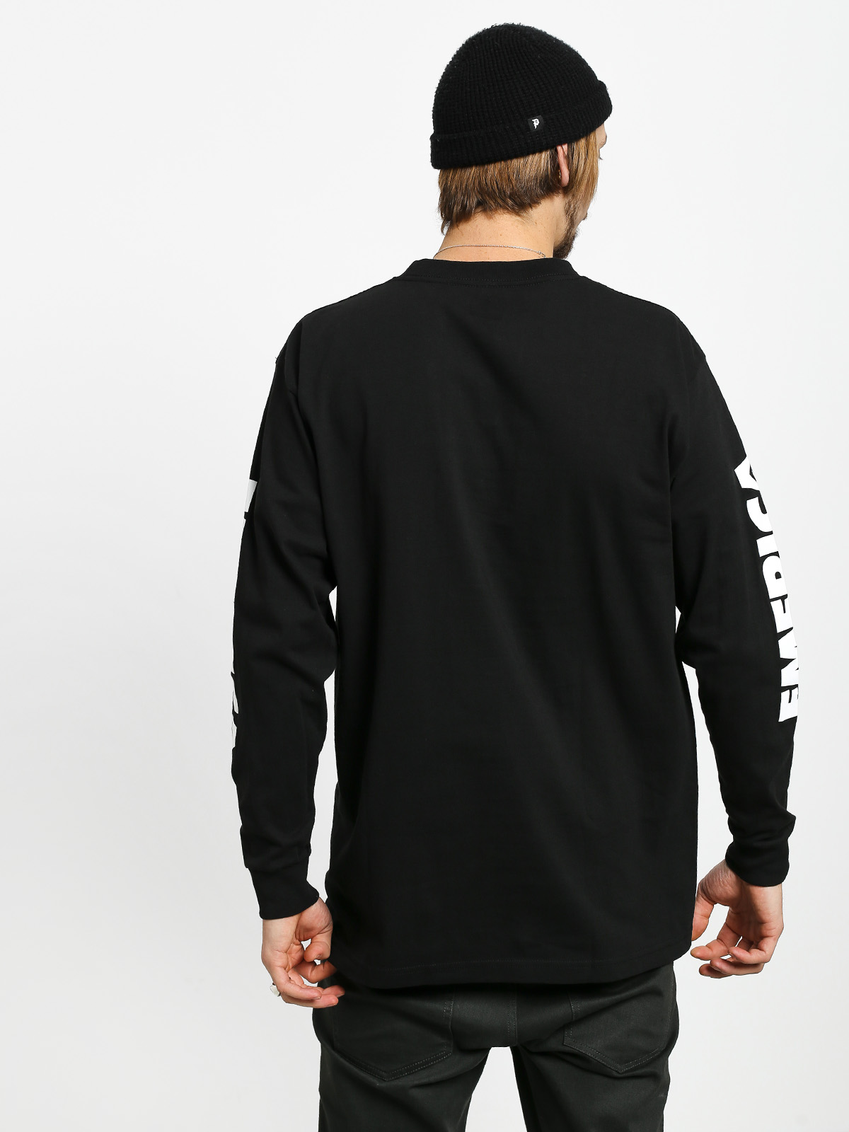 Longsleeve Emerica Bold Sidearm (black)