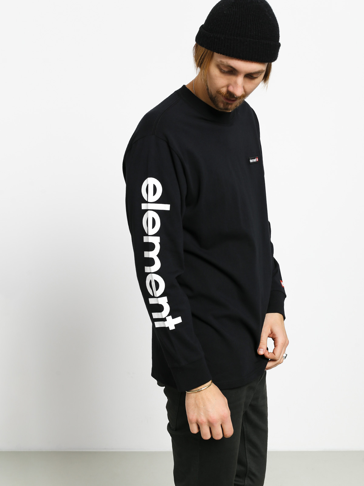 Longsleeve Element Primo (flint black)