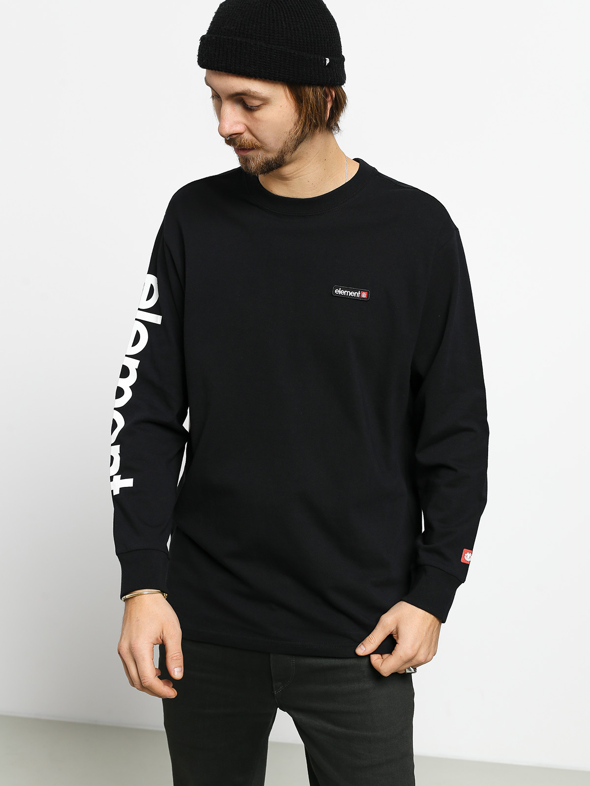 Longsleeve Element Primo (flint black)