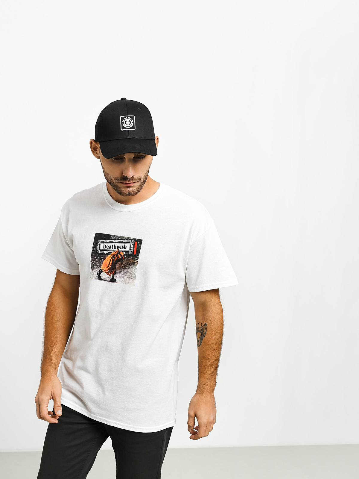 T-shirt Deathwish Carry The Burden (white)
