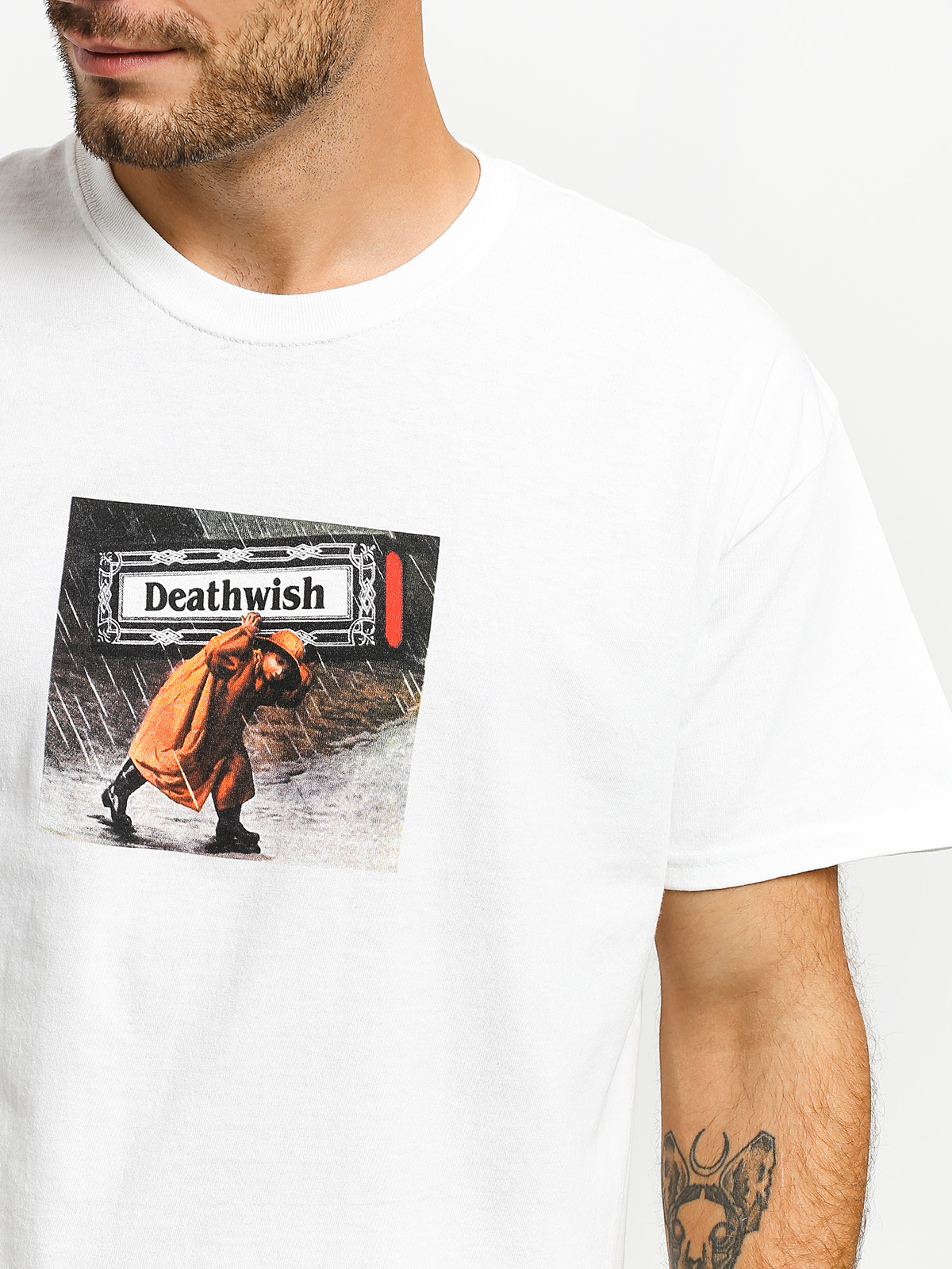 T-shirt Deathwish Carry The Burden (white)