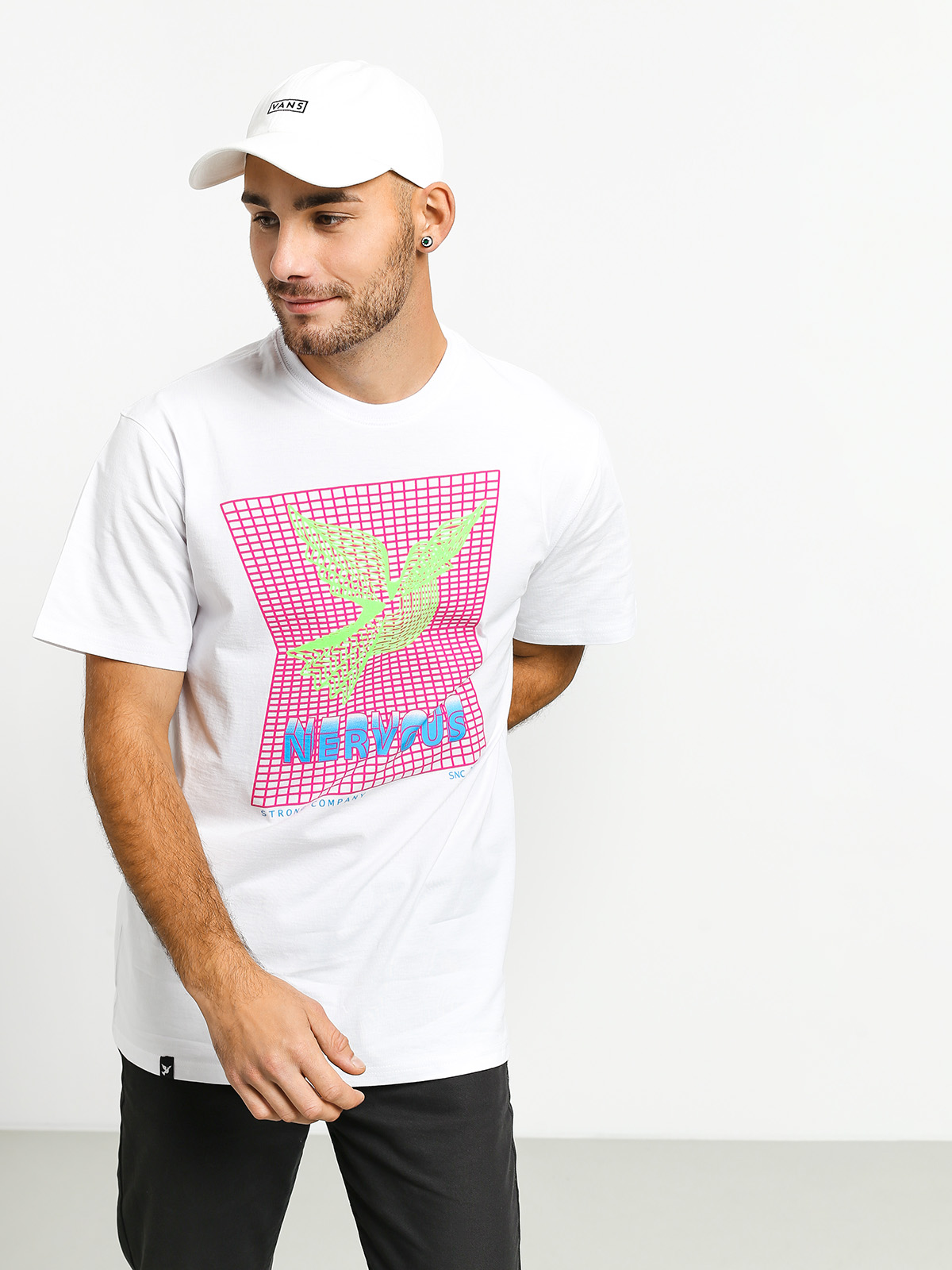 T-shirt Nervous Game (white)