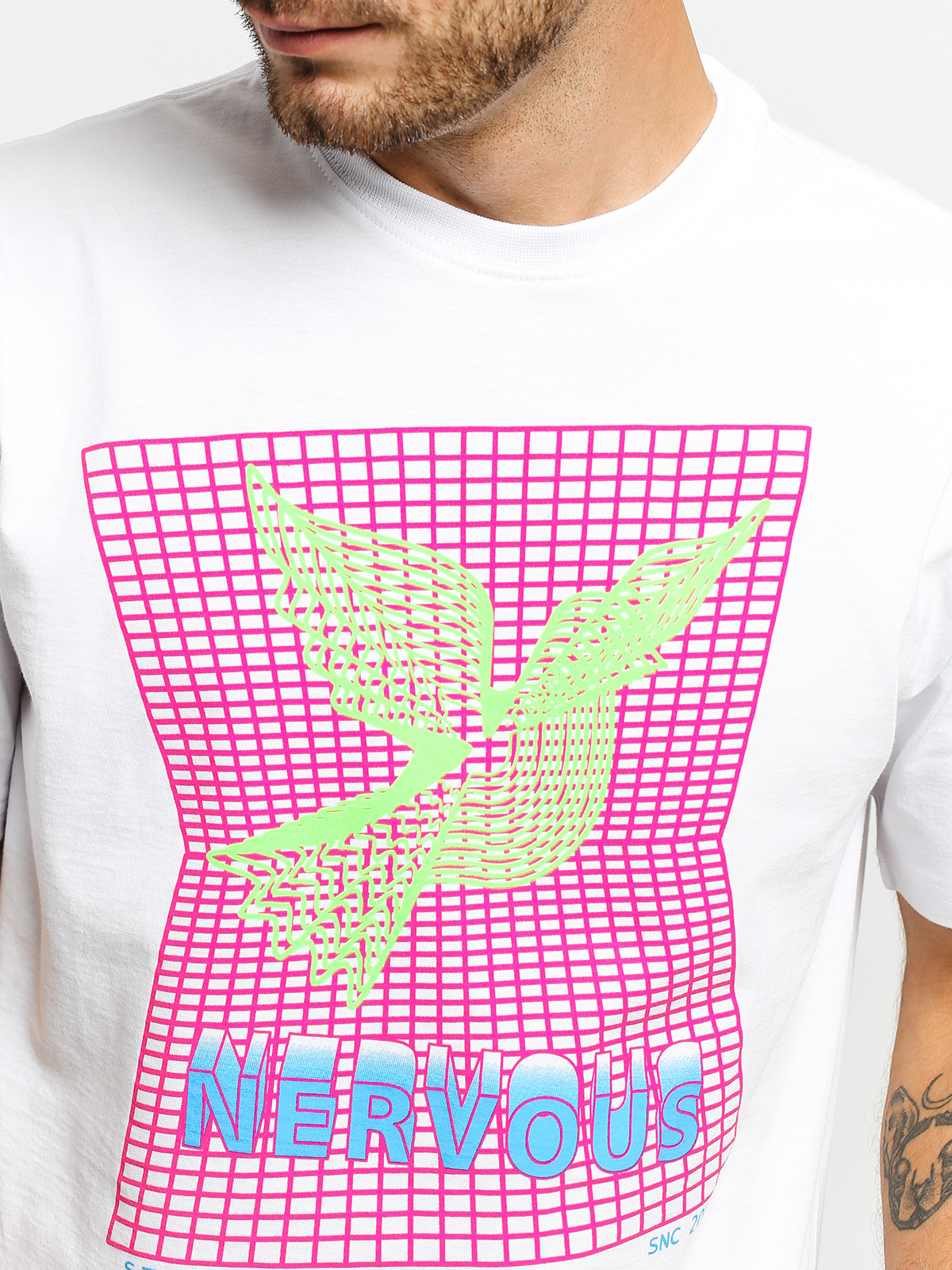 T-shirt Nervous Game (white)