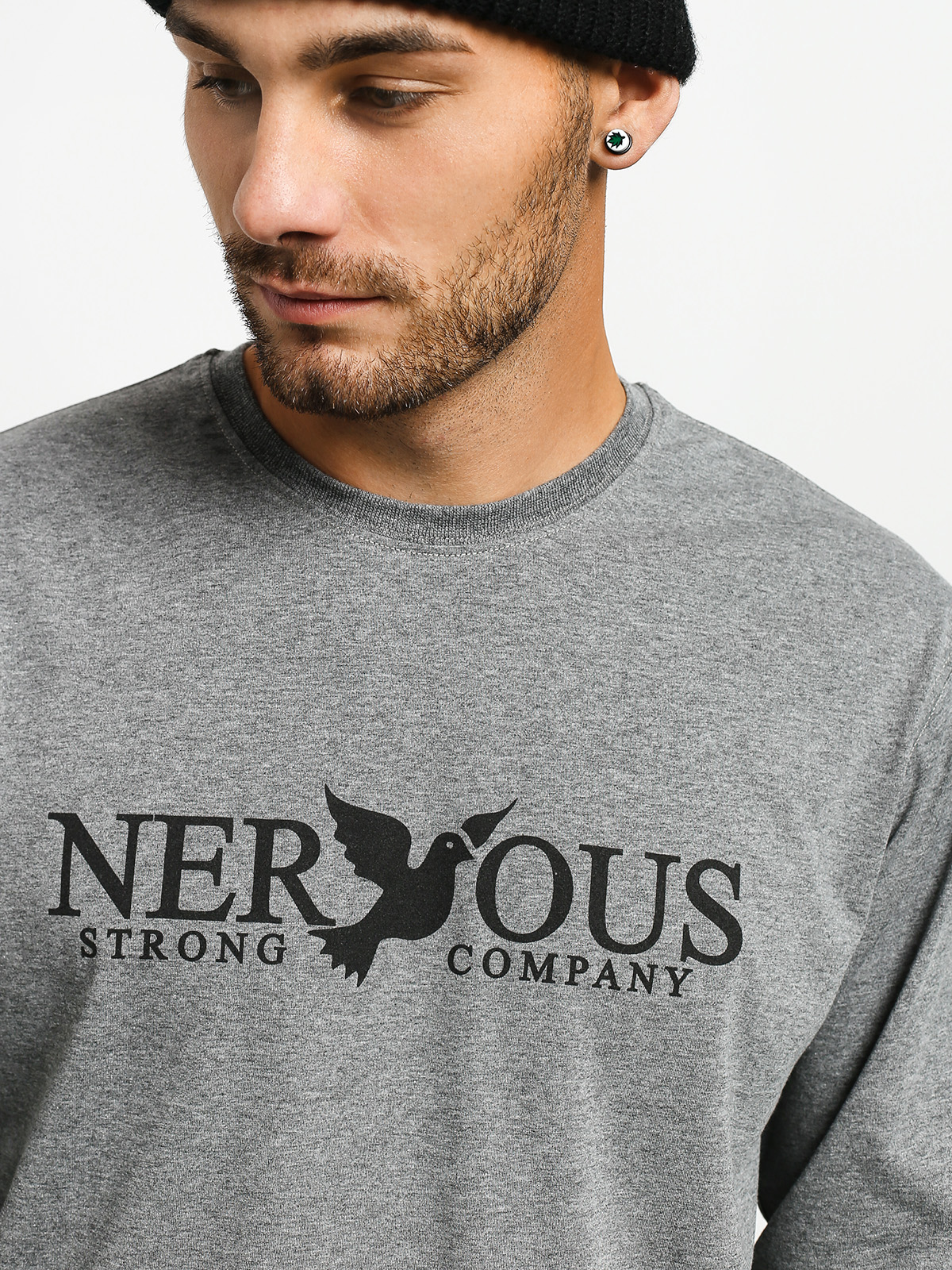 Longsleeve Nervous Classic (grey)
