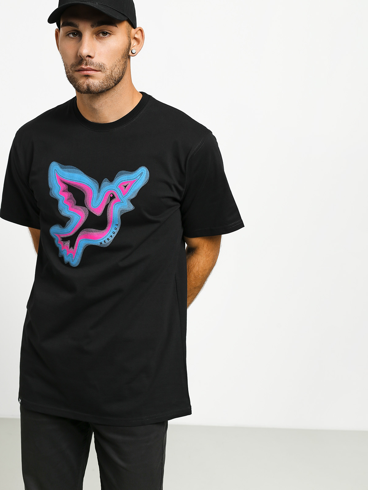 T-shirt Nervous Thermal (black)