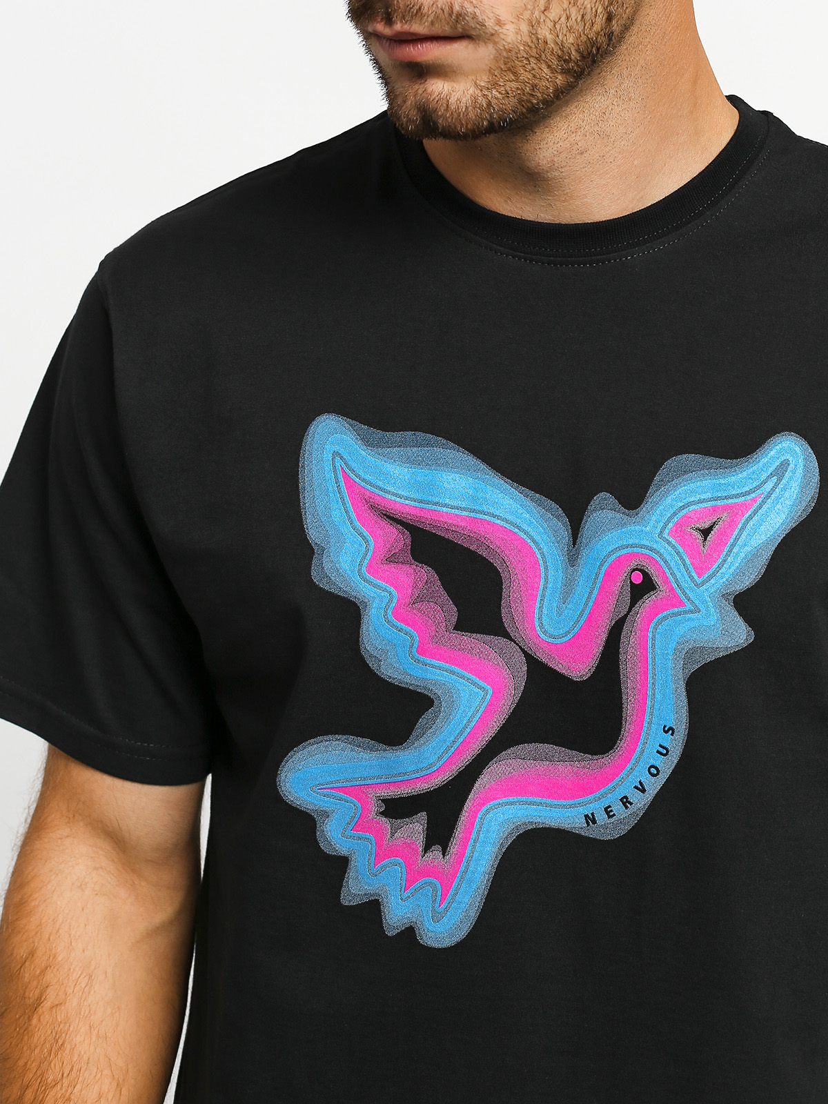 T-shirt Nervous Thermal (black)