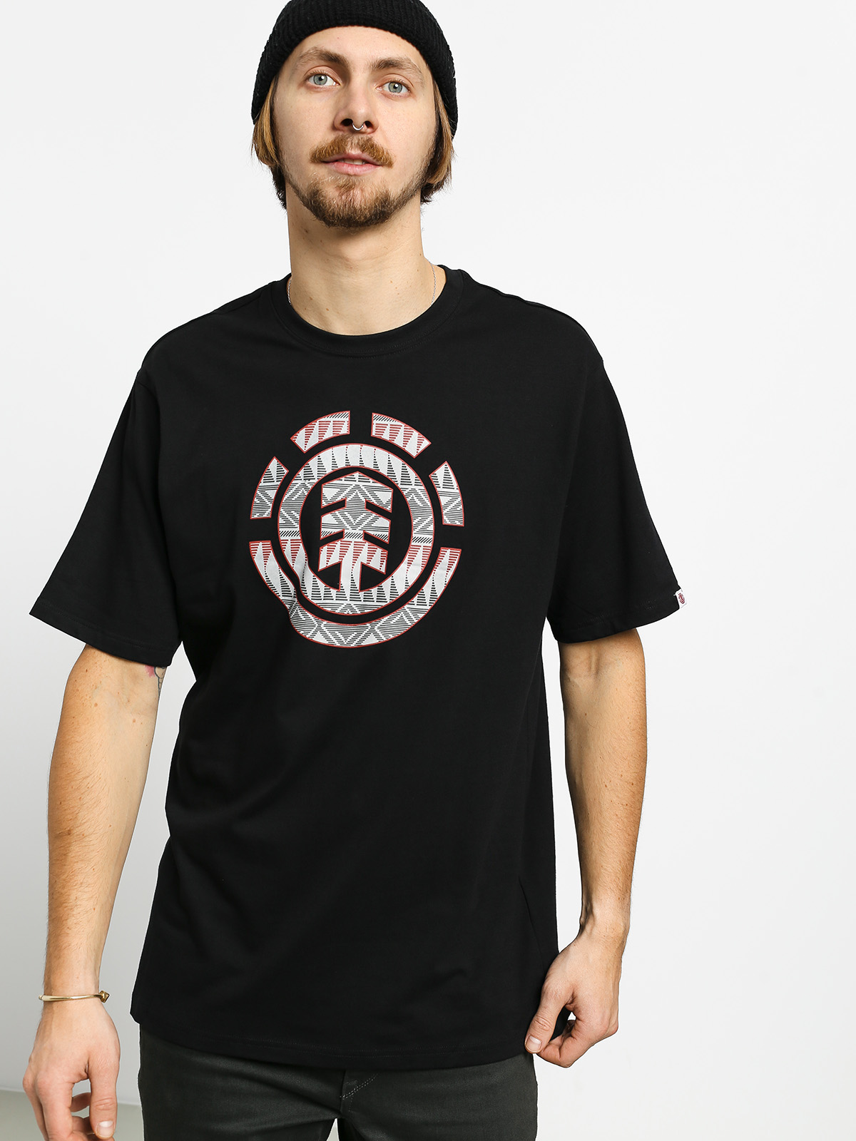 T-shirt Element Seeker Icon (flint black)