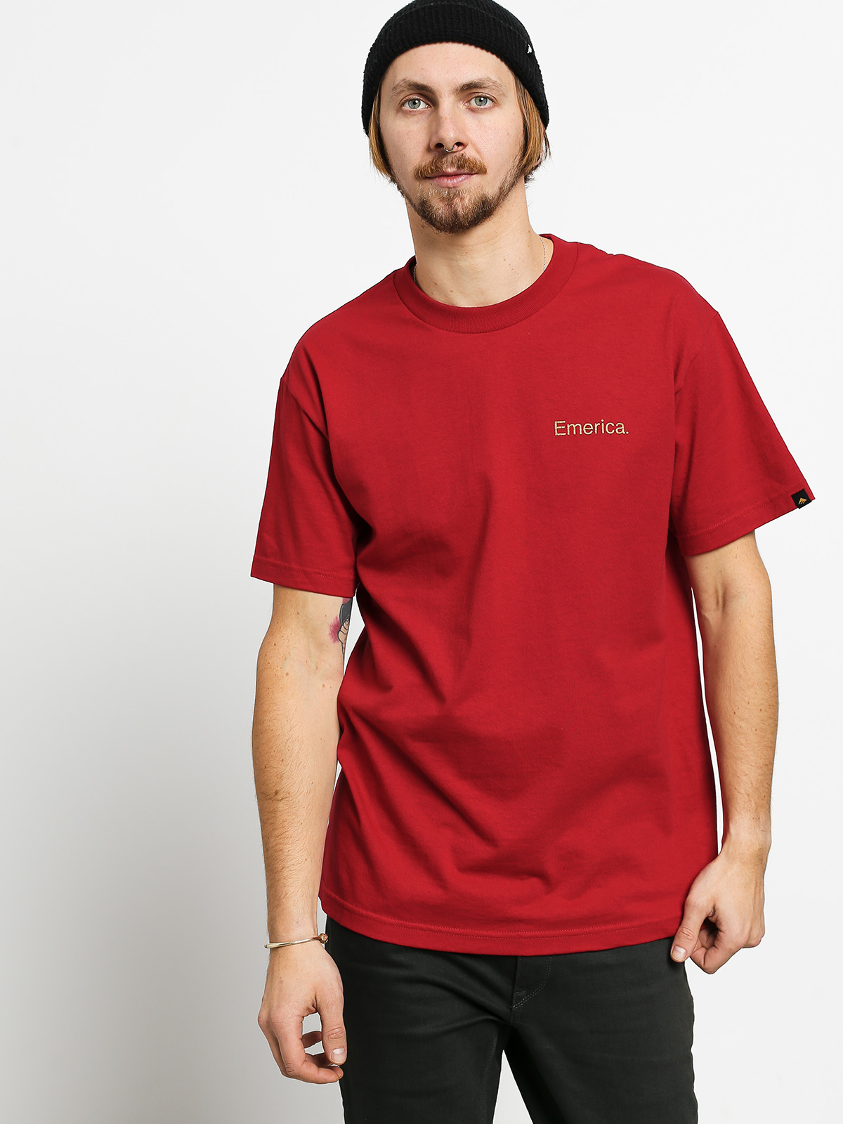 T-shirt Emerica Pure Triangle (cardinal)