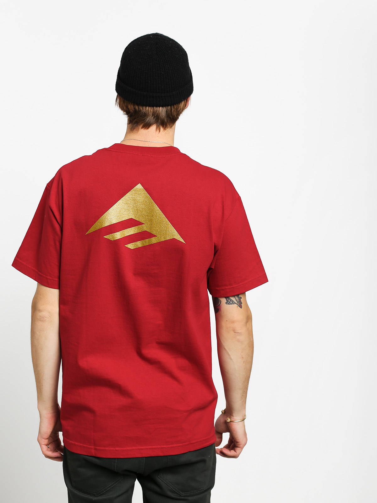 T-shirt Emerica Pure Triangle (cardinal)