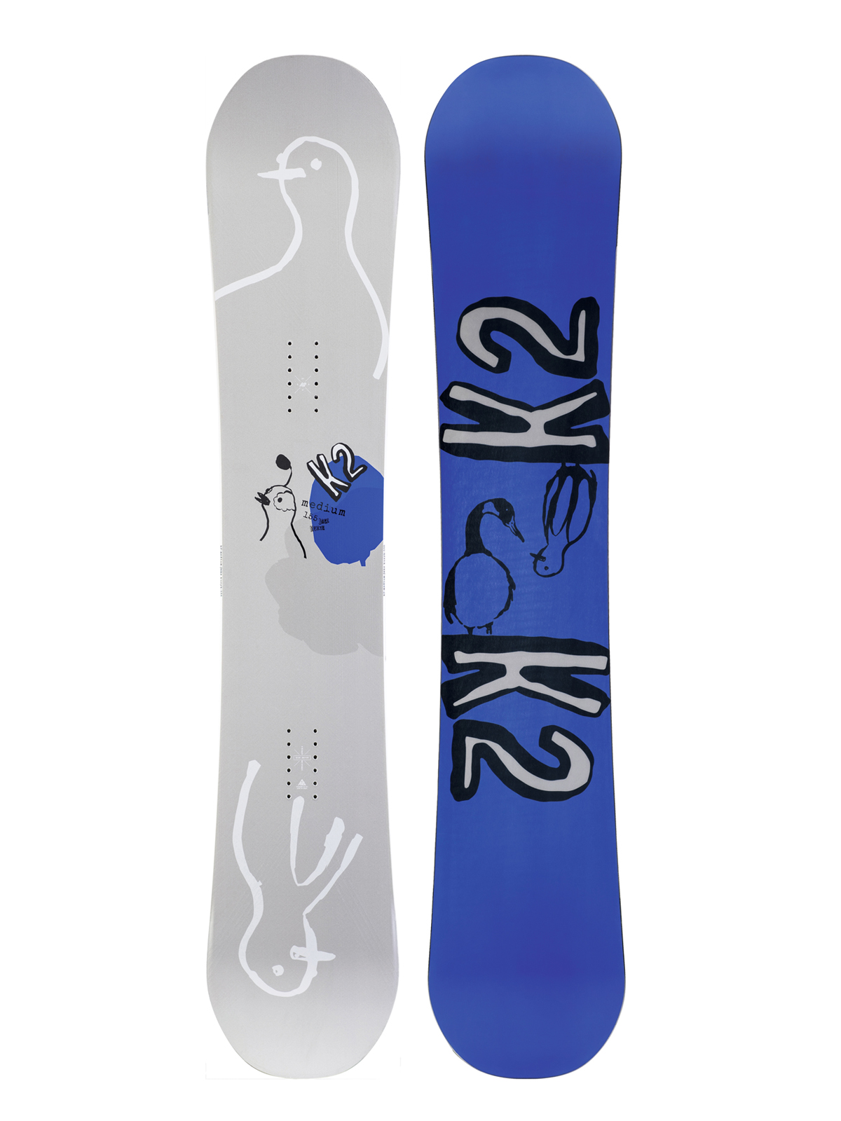 Męska Deska snowboardowa K2 Medium (blue)