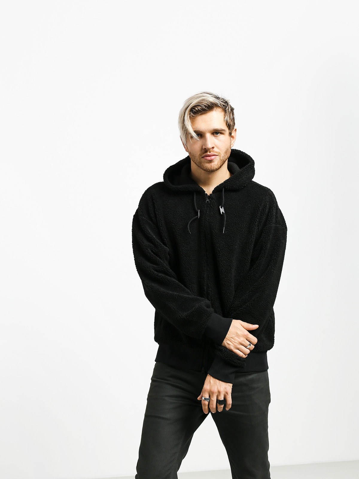 Bluza z kapturem Nike SB Sherpa HD (black/black)