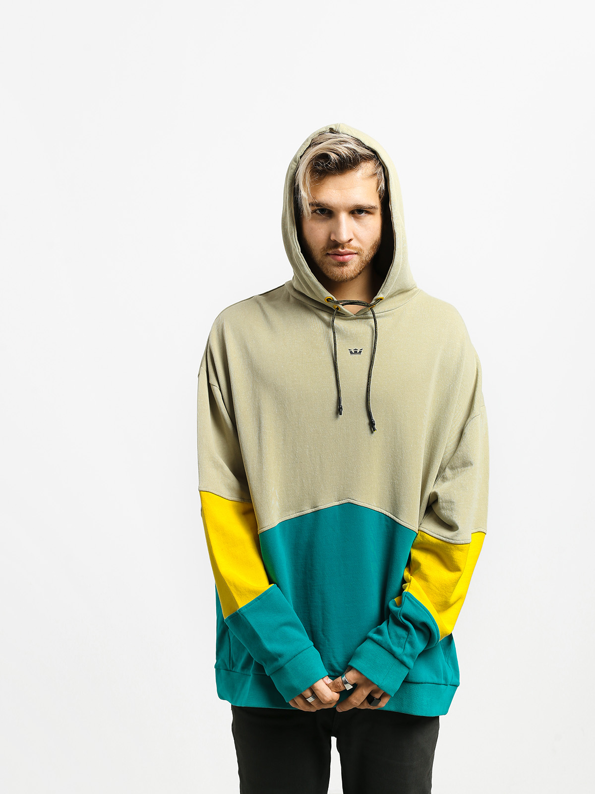 Bluza z kapturem Supra 92 Fleece HD (stone)