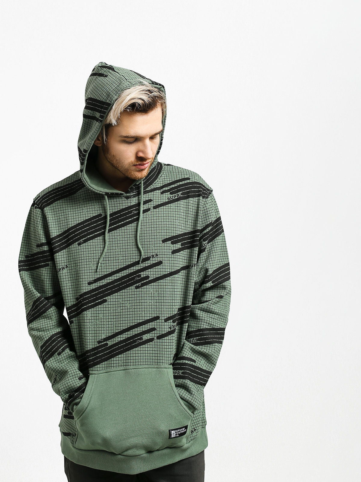 Bluza z kapturem Supra Digitiger HD (hedge/black)