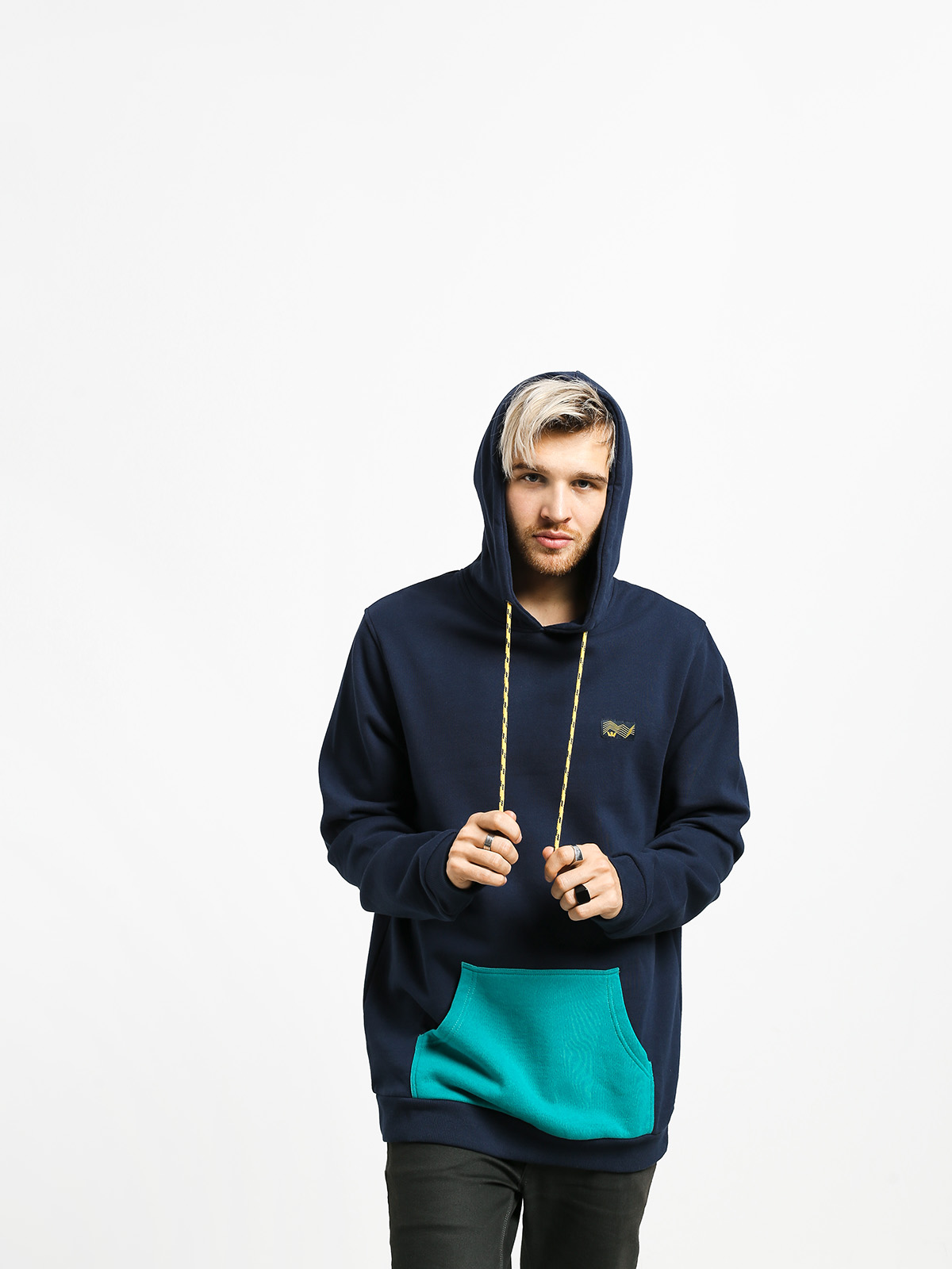 Bluza z kapturem Supra Trailblaze HD (navy/teal)