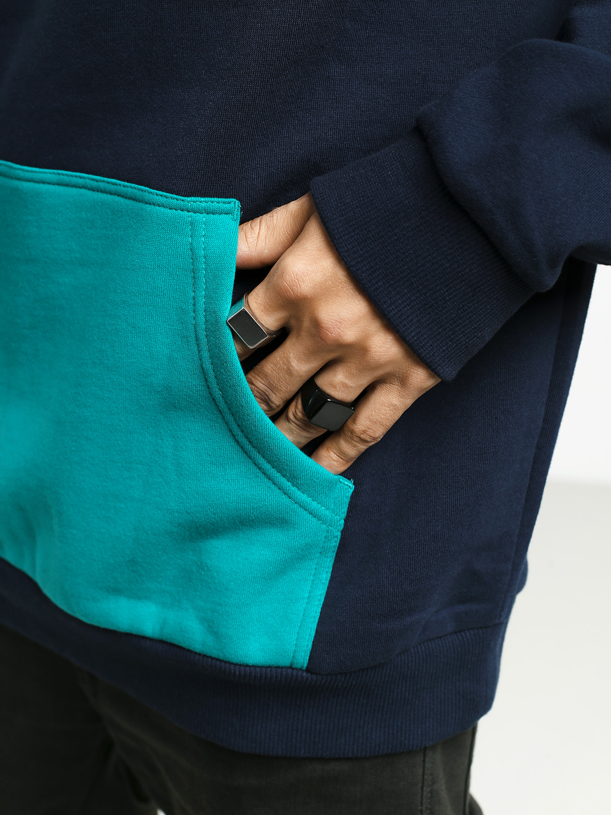 Bluza z kapturem Supra Trailblaze HD (navy/teal)