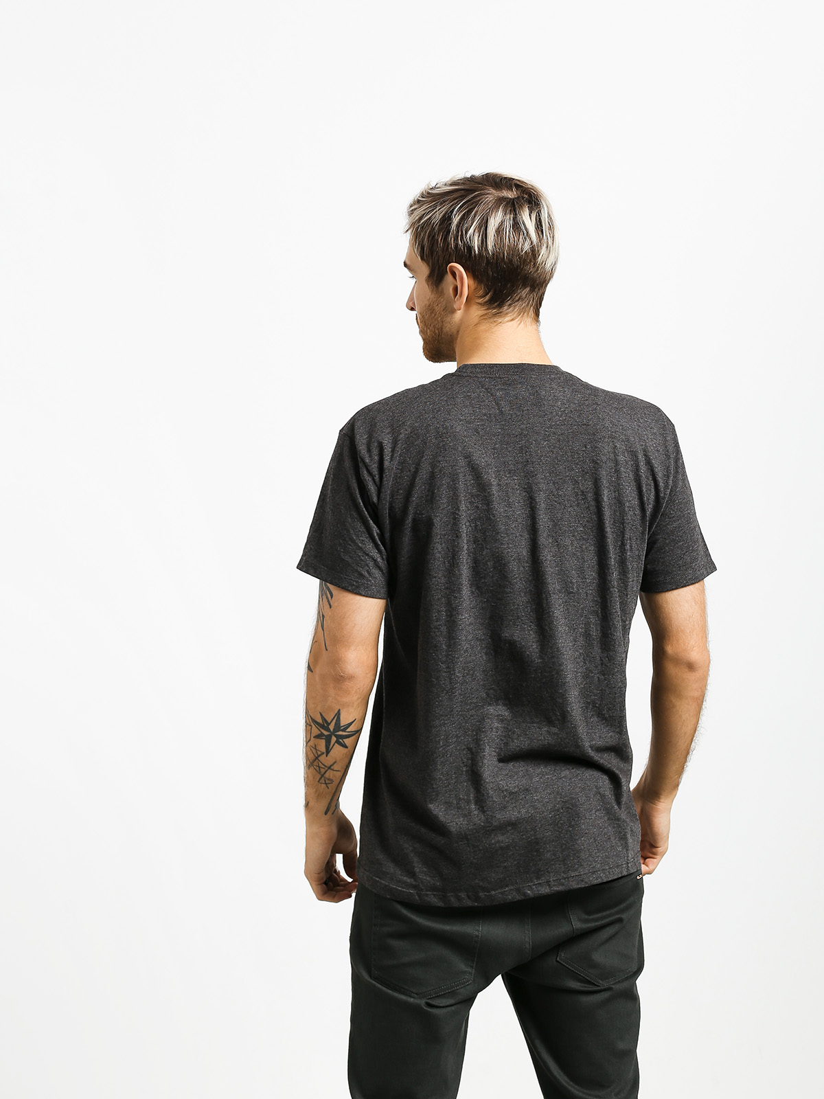 T-shirt Etnies Totem Emb (charcoal/heather)