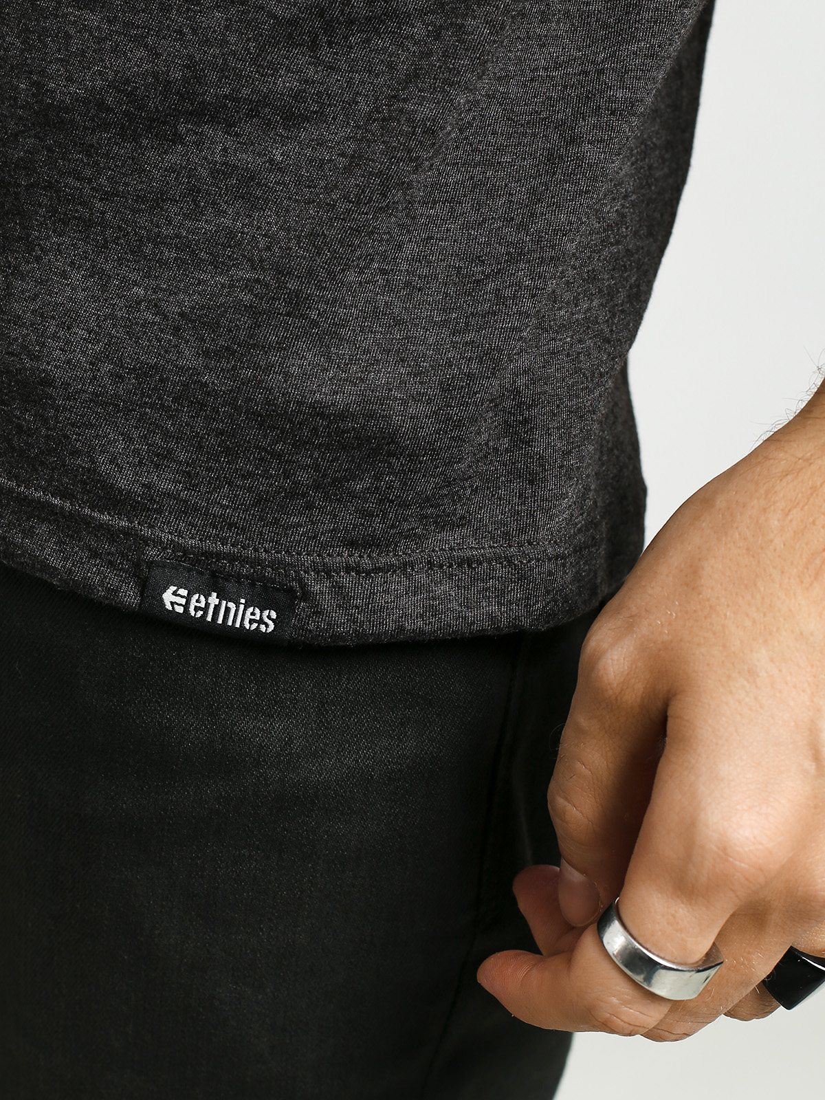 T-shirt Etnies Totem Emb (charcoal/heather)
